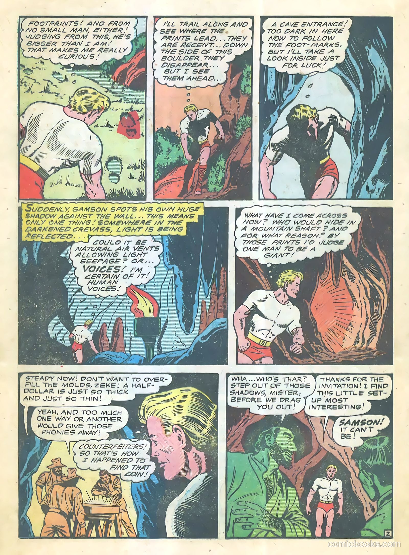 Samson #14 (1955) — page 12 of 37