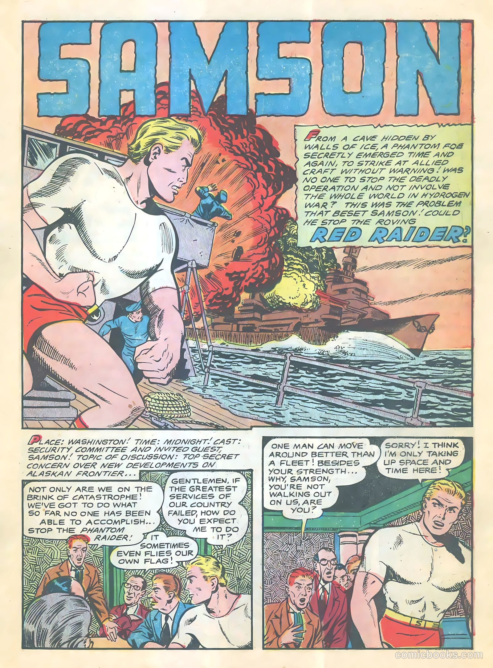 Samson #14 (1955) — page 29 of 37
