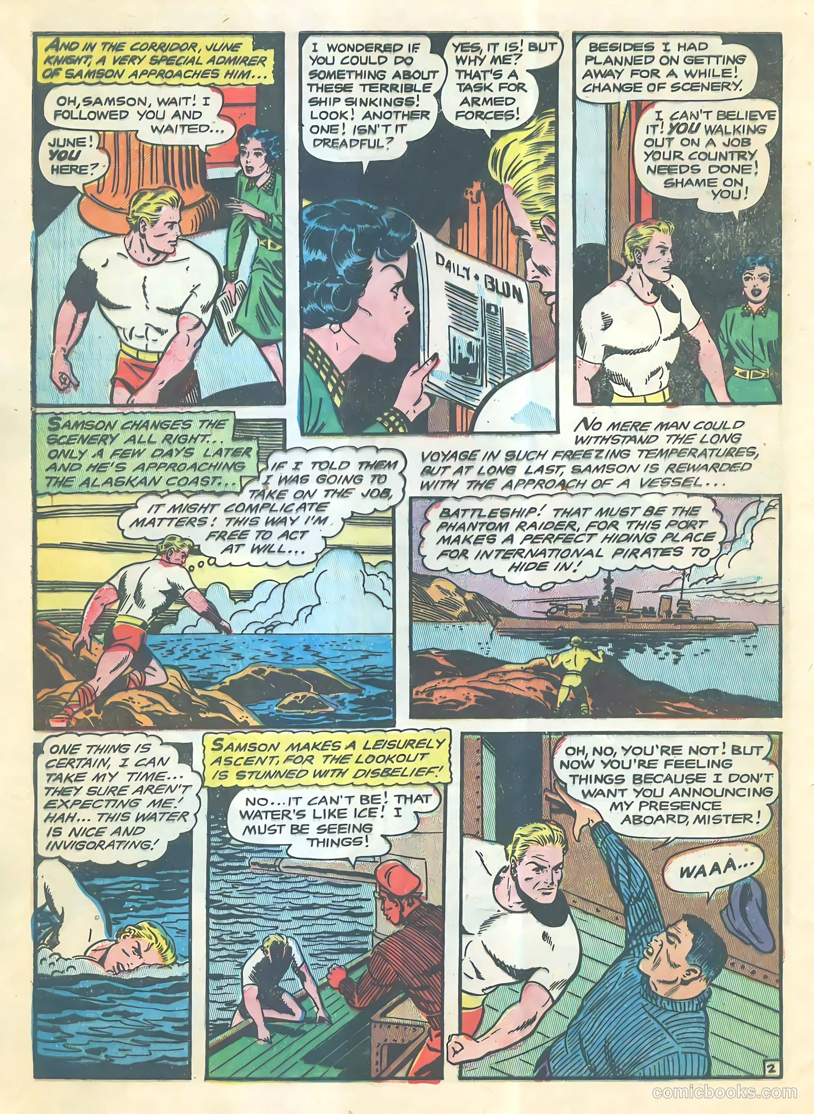Samson #14 (1955) — page 30 of 37