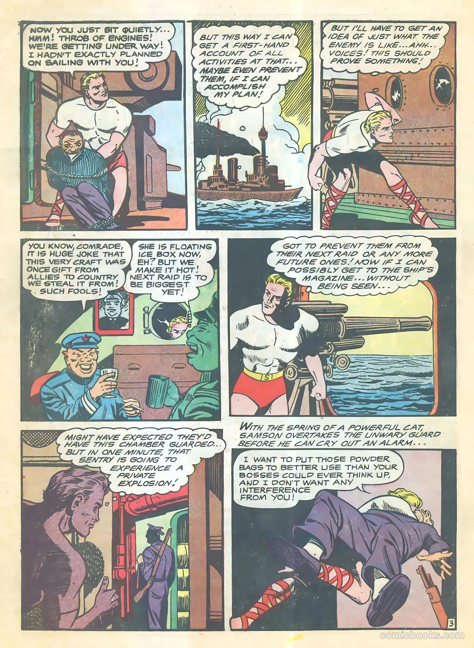 Samson #14 (1955) — page 32 of 37