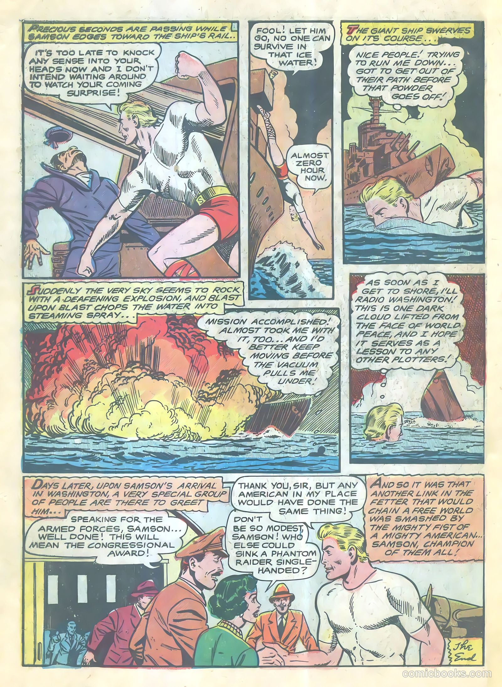 Samson #14 (1955) — page 34 of 37