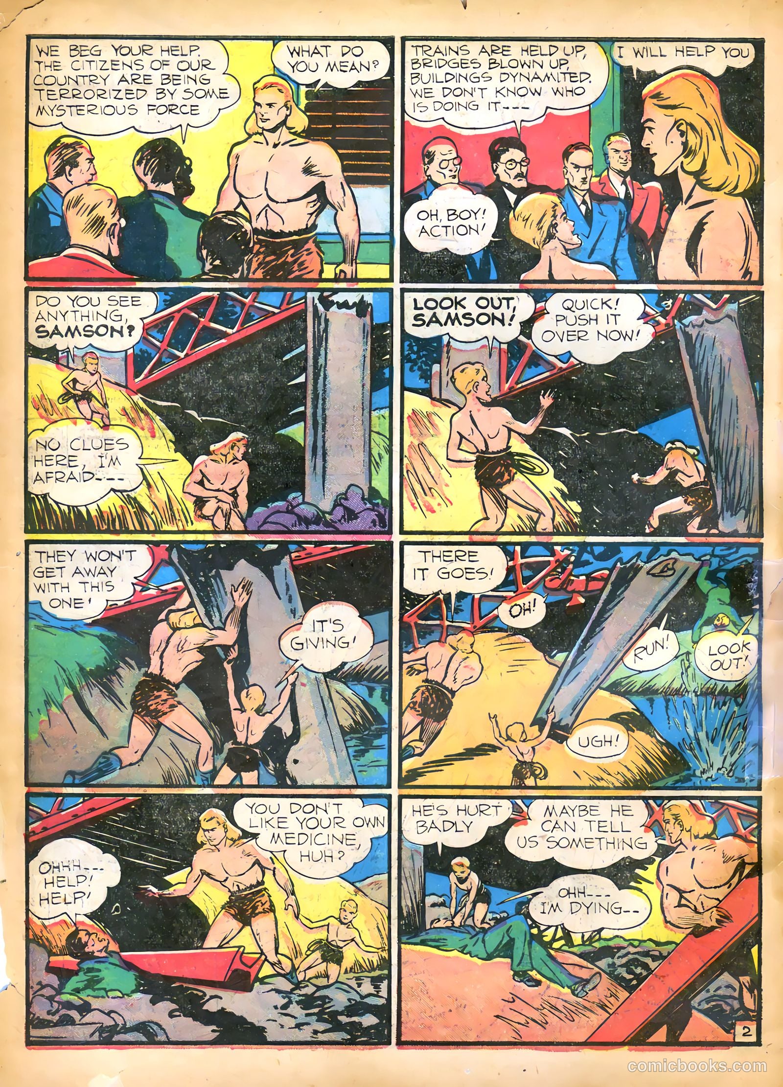 Samson #2 (1940) — page 4 of 68