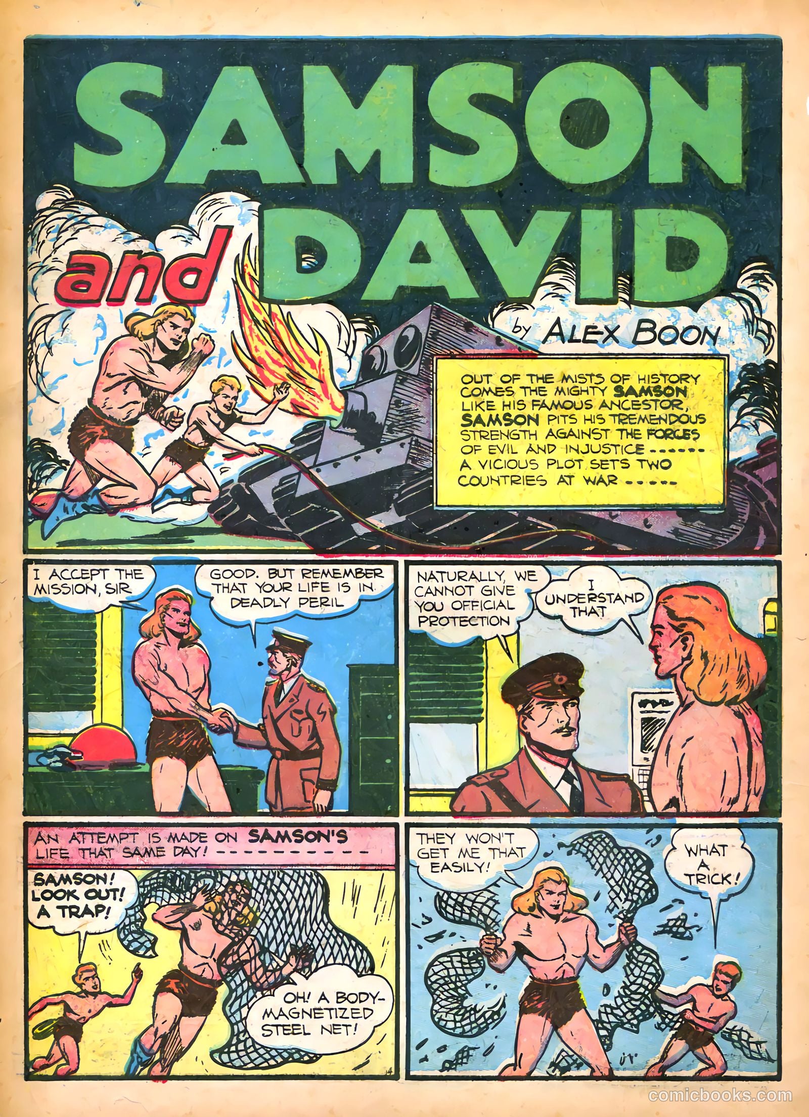 Samson #2 (1940) — page 16 of 68