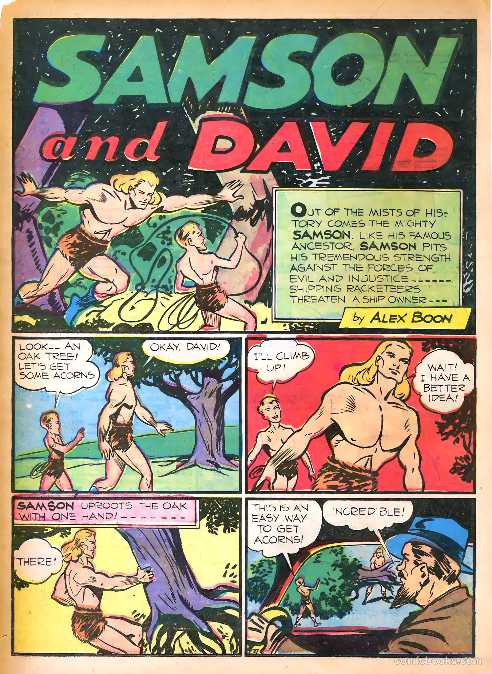 Samson #2 (1940) — page 36 of 68