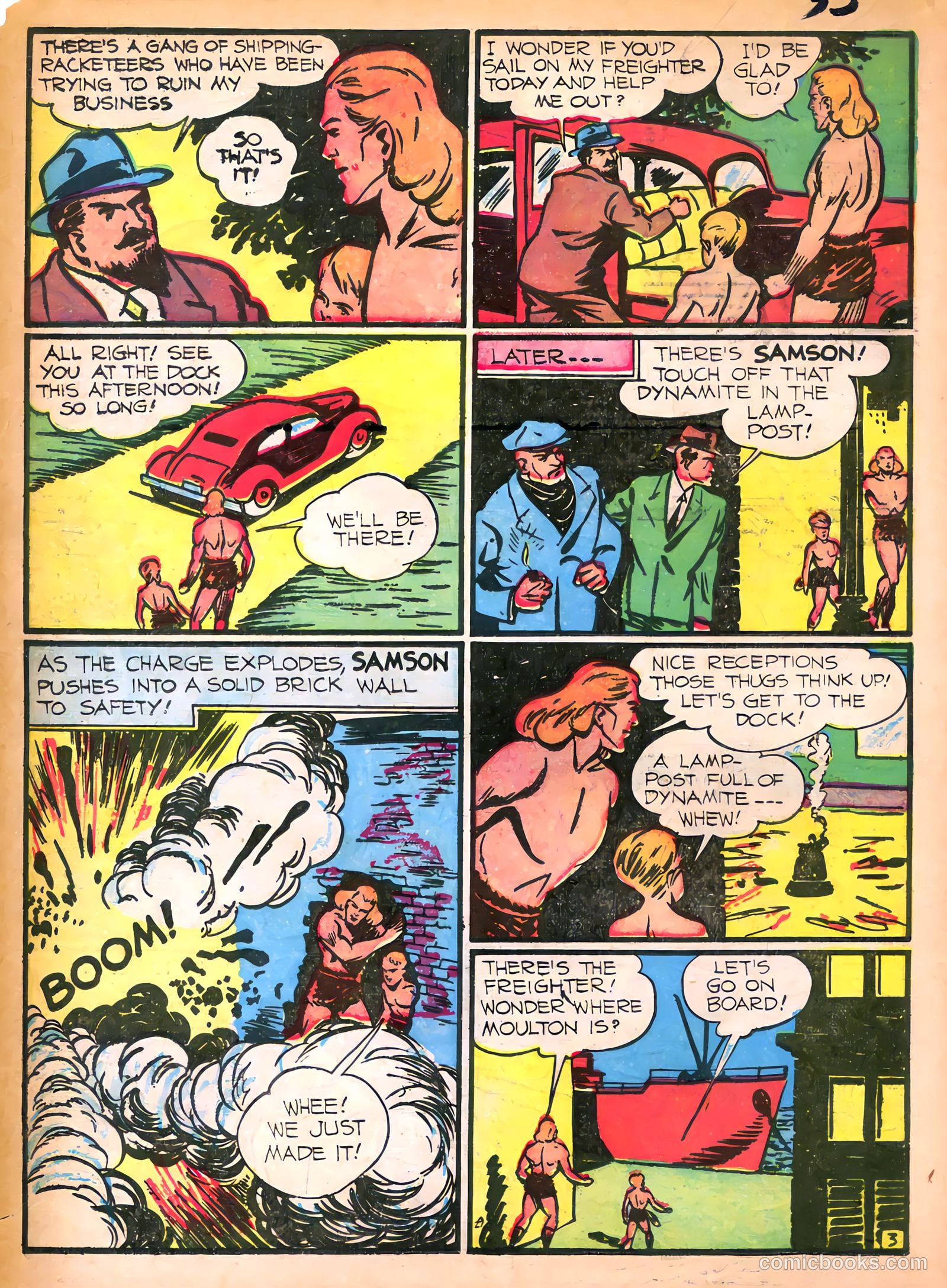 Samson #2 (1940) — page 37 of 68