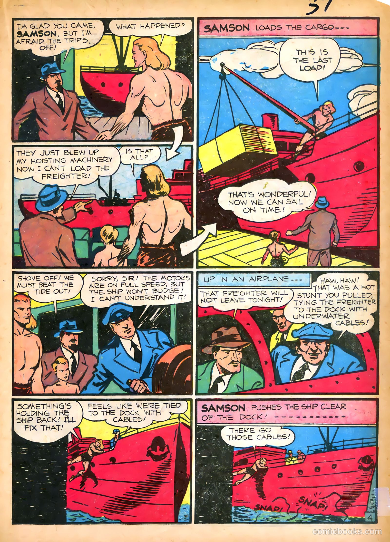 Samson #2 (1940) — page 39 of 68