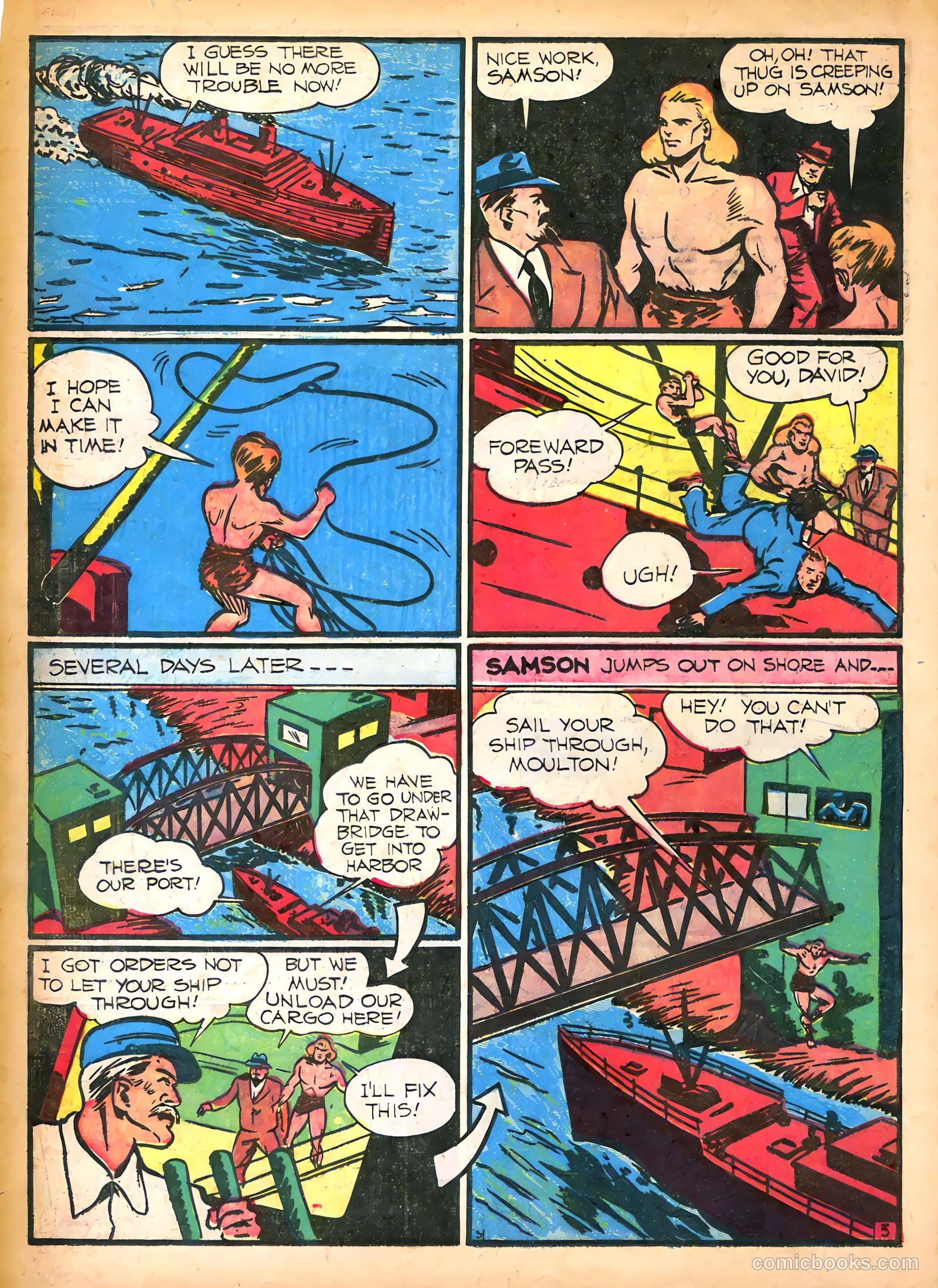 Samson #2 (1940) — page 40 of 68