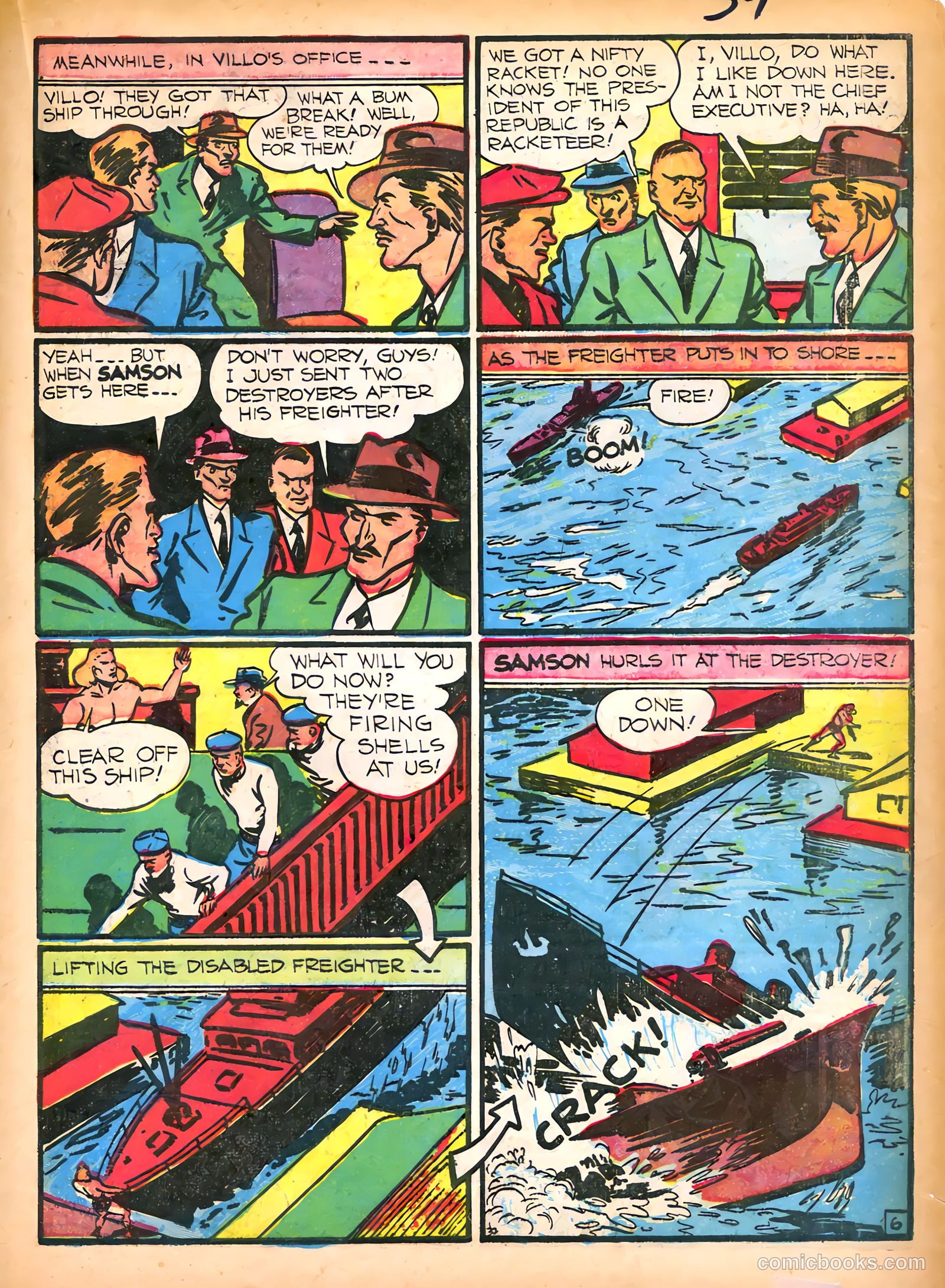 Samson #2 (1940) — page 41 of 68