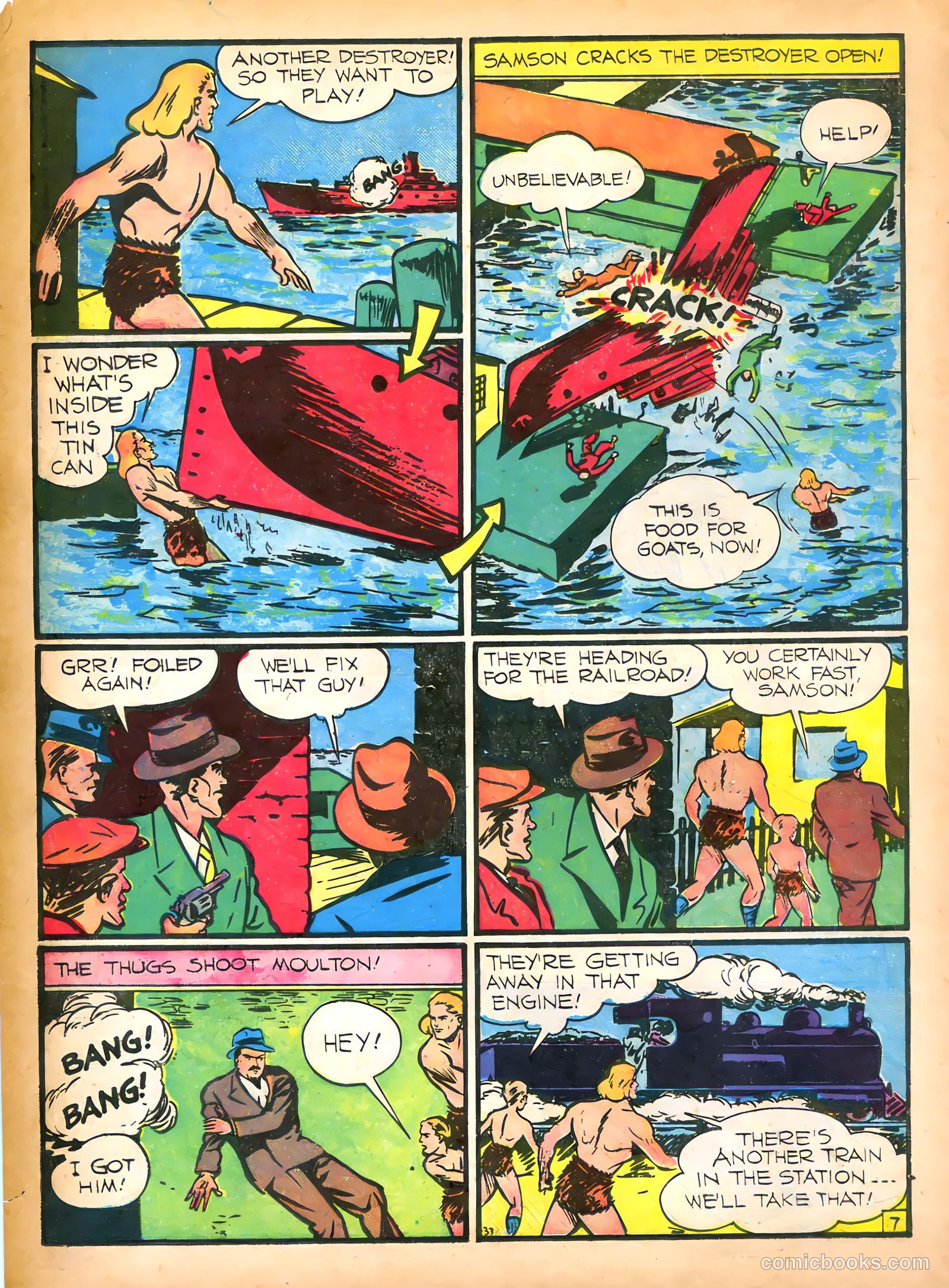 Samson #2 (1940) — page 42 of 68