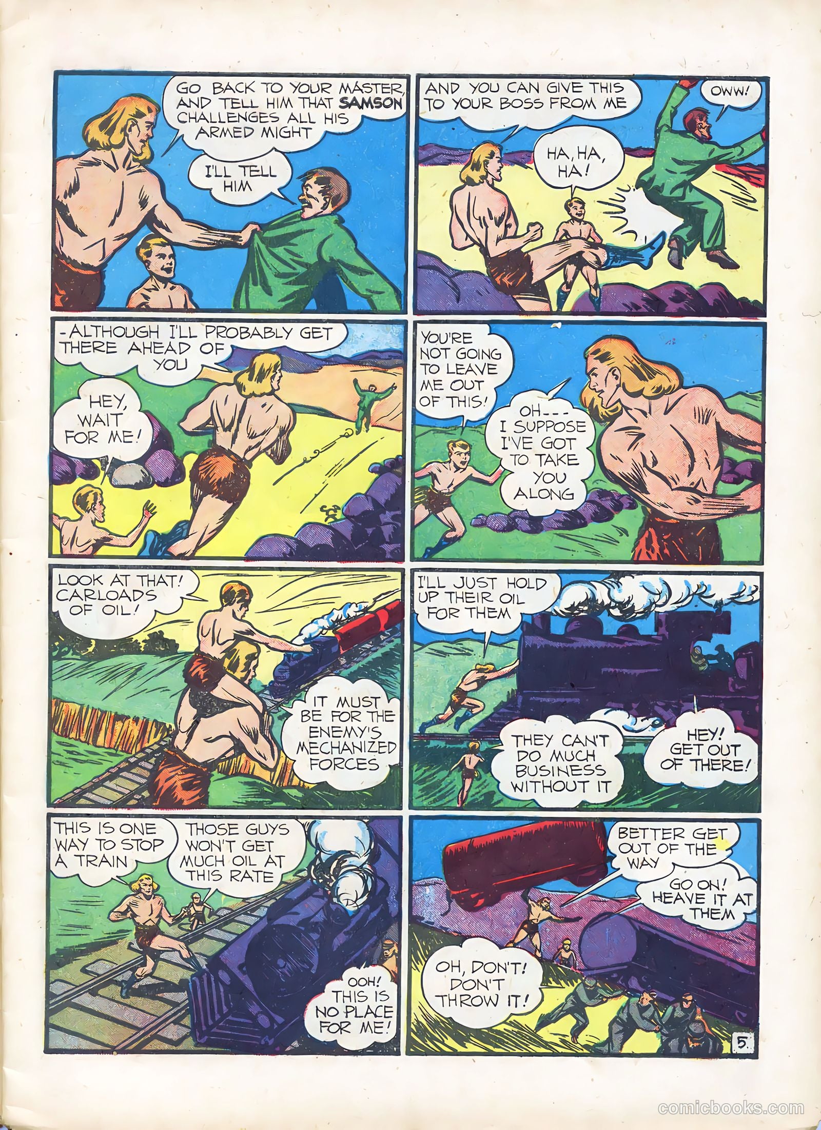 Samson #3 (1941) — page 7 of 66