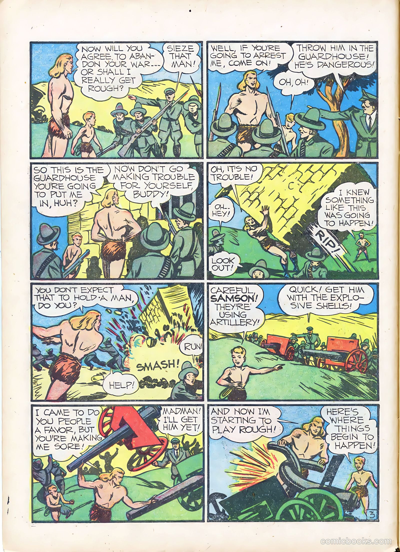 Samson #3 (1941) — page 18 of 66
