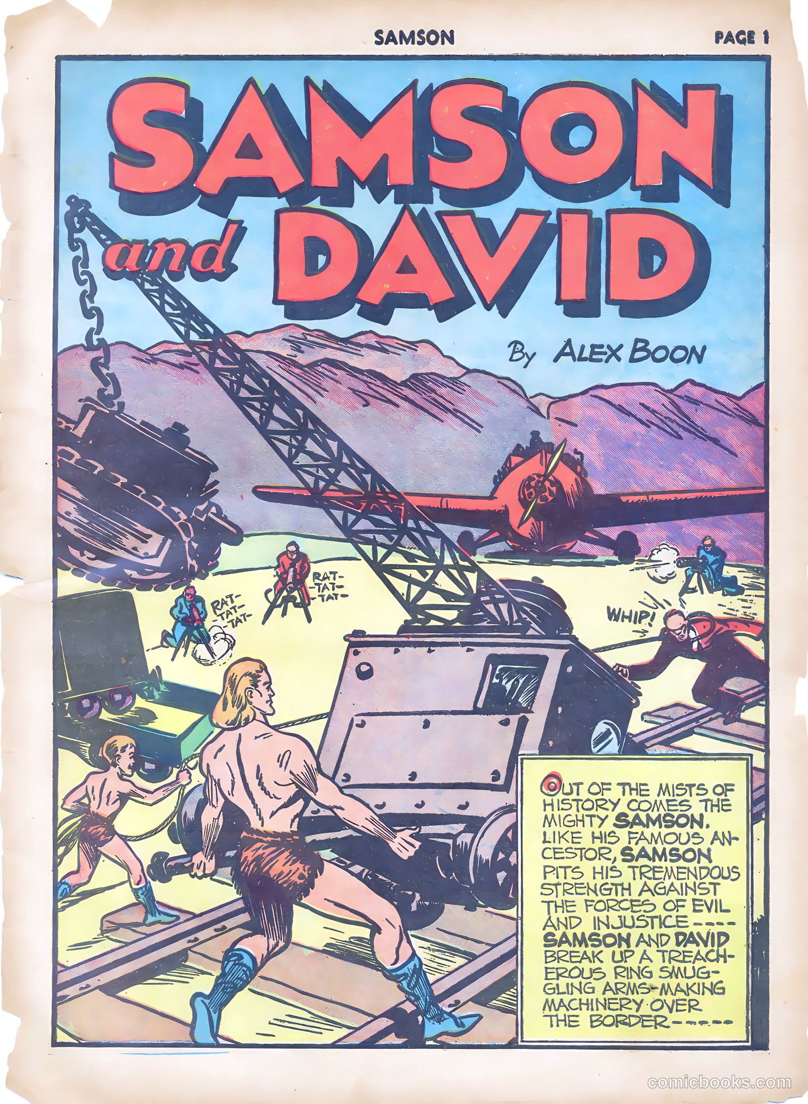 Samson #4 (1941) — page 3 of 67