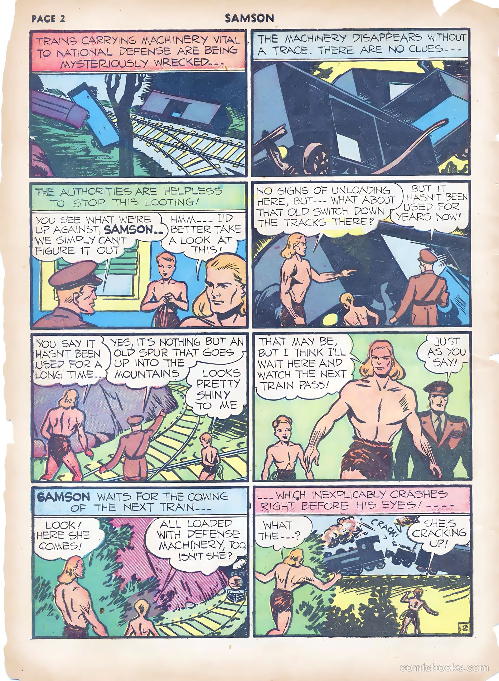 Samson #4 (1941) — page 4 of 67