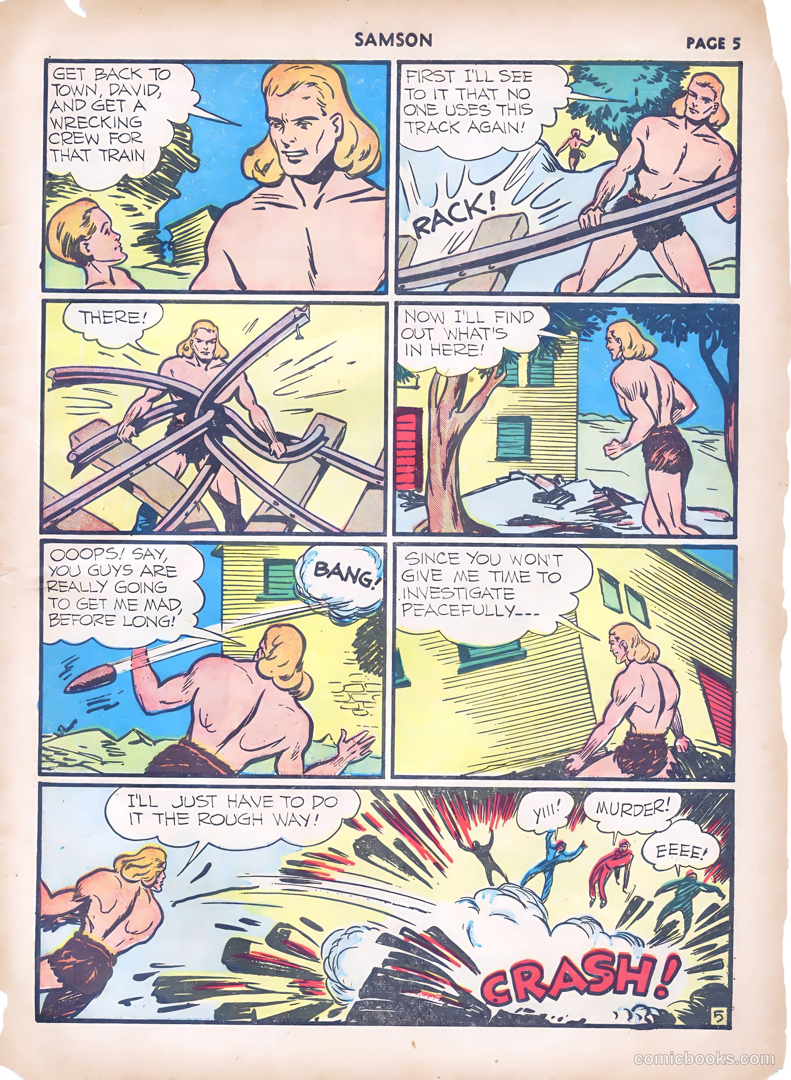 Samson #4 (1941) — page 7 of 67