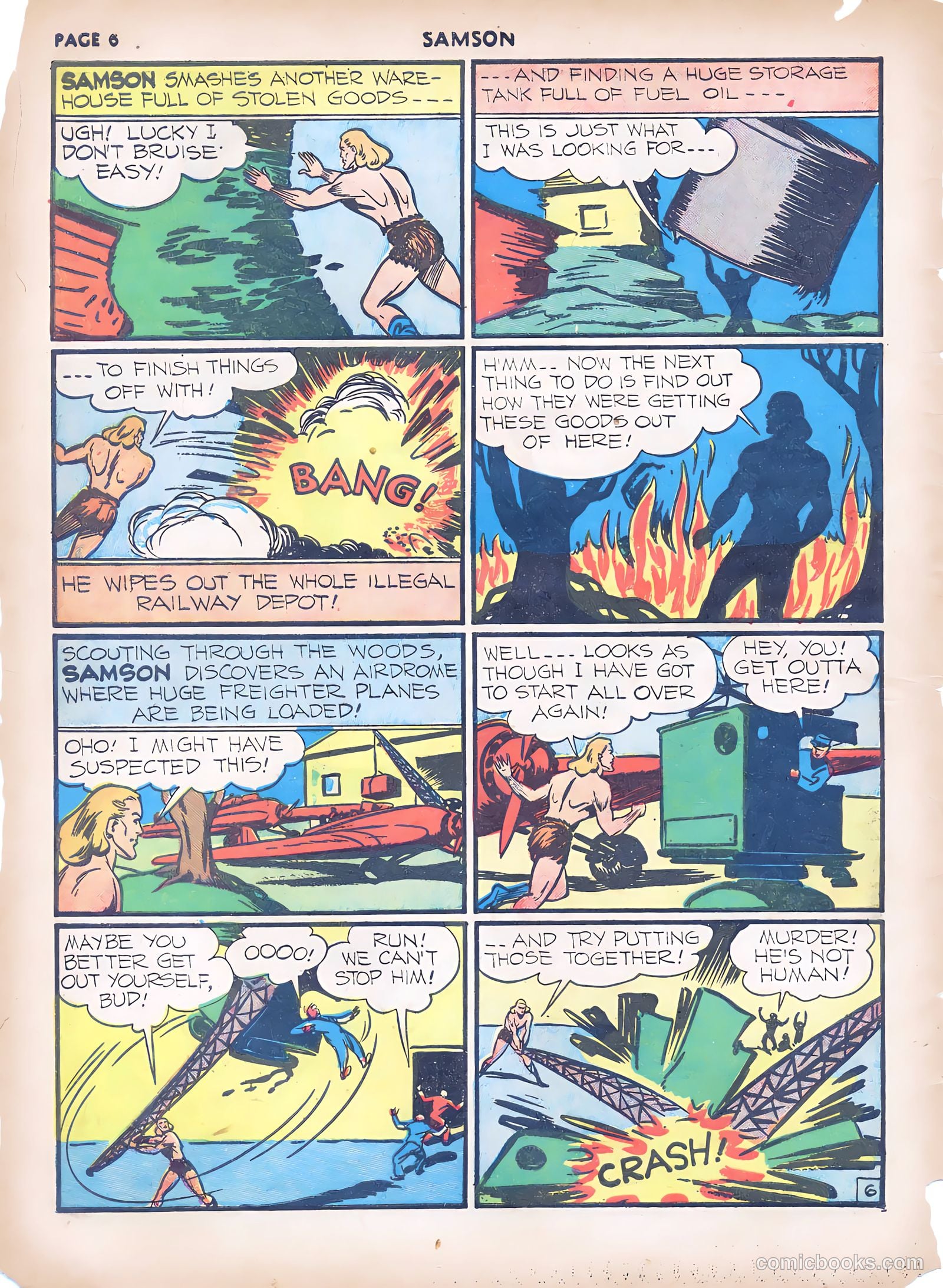 Samson #4 (1941) — page 8 of 67