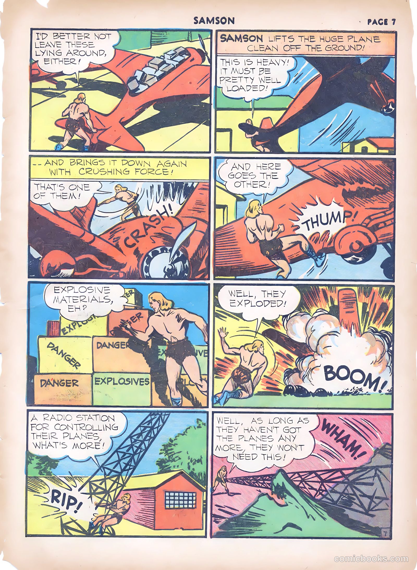 Samson #4 (1941) — page 9 of 67