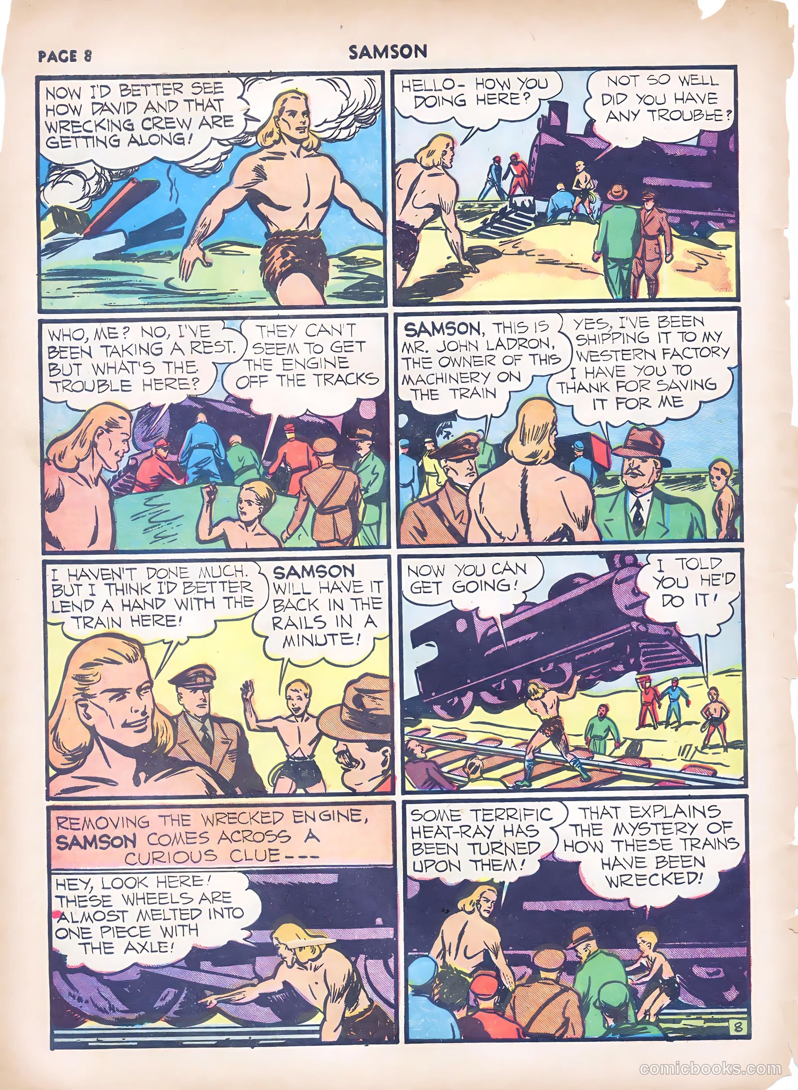 Samson #4 (1941) — page 10 of 67