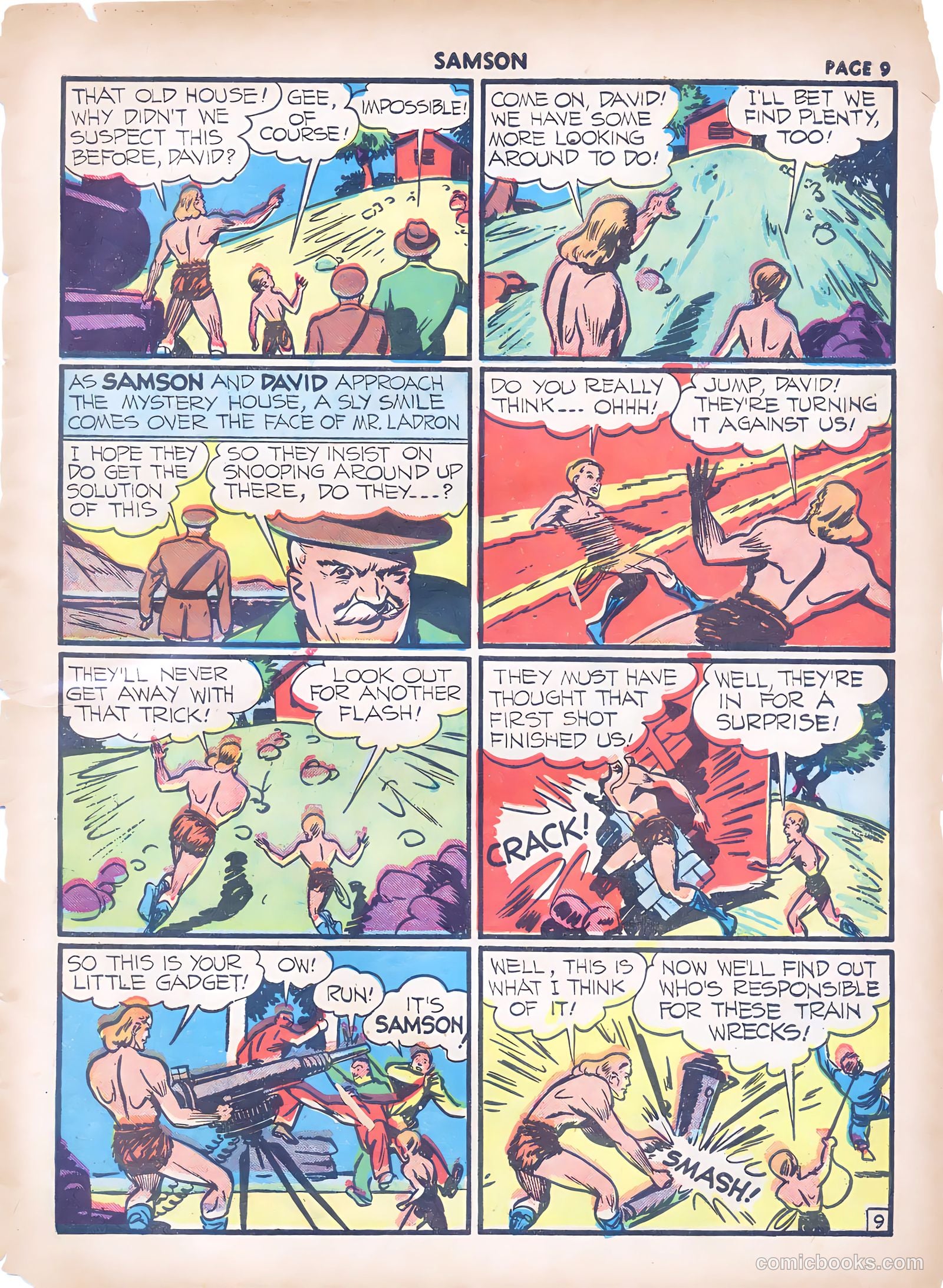 Samson #4 (1941) — page 11 of 67