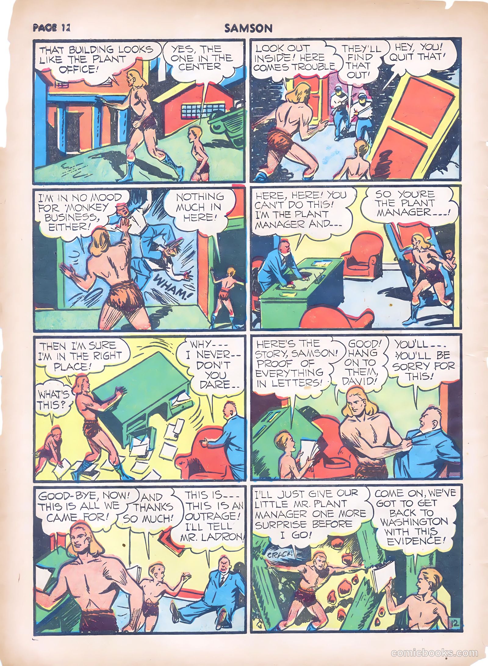 Samson #4 (1941) — page 14 of 67