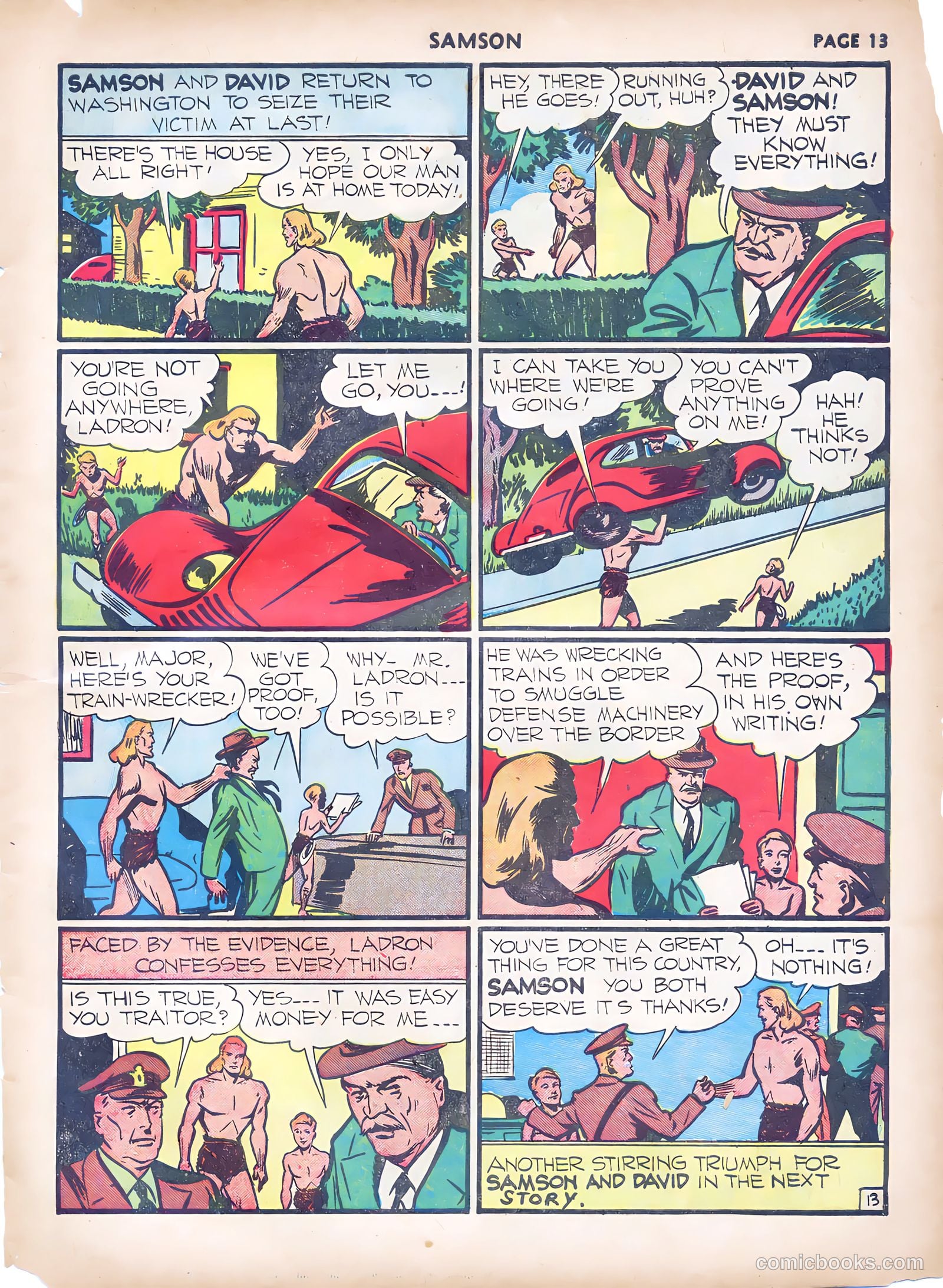 Samson #4 (1941) — page 15 of 67