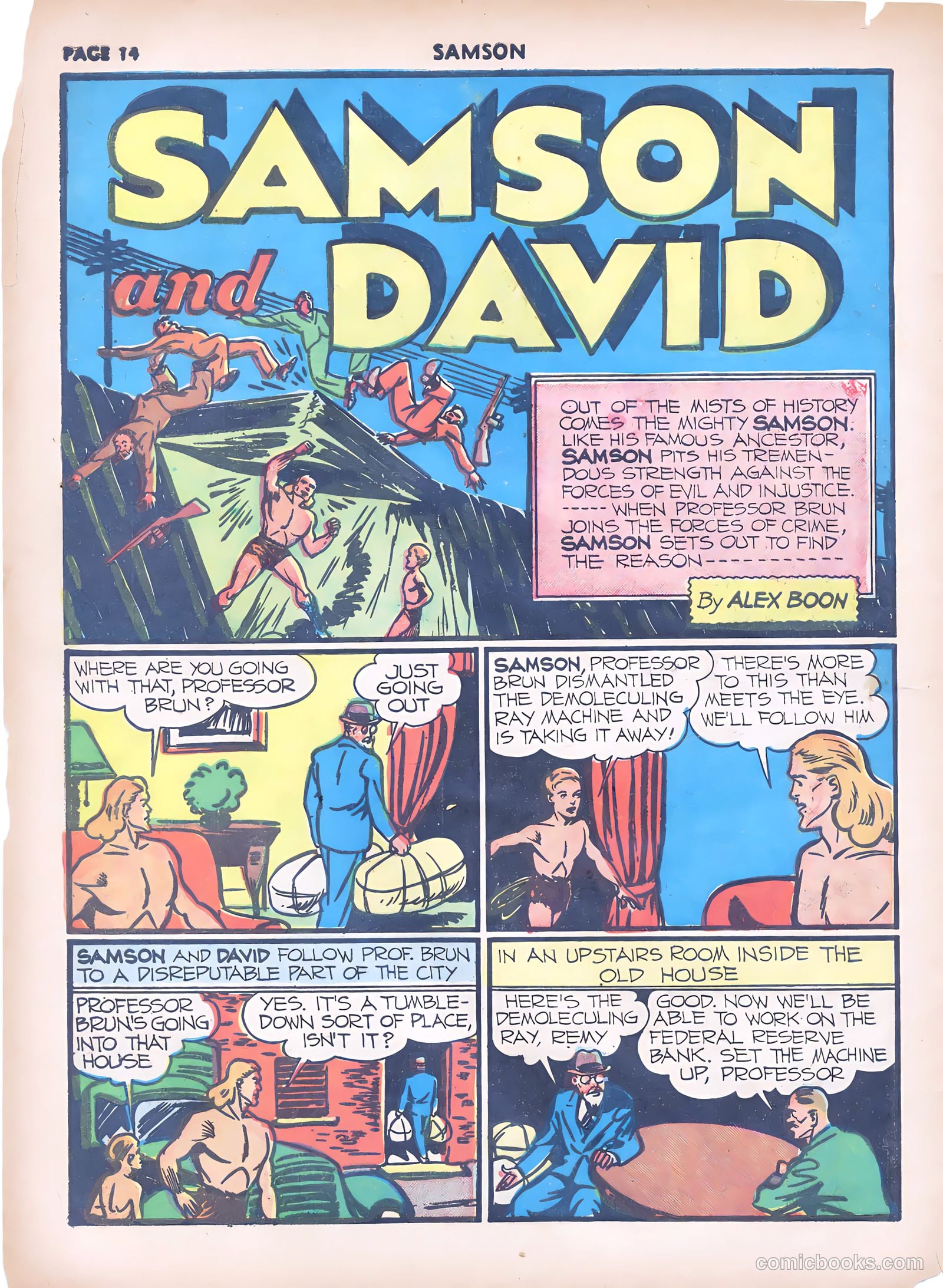 Samson #4 (1941) — page 16 of 67