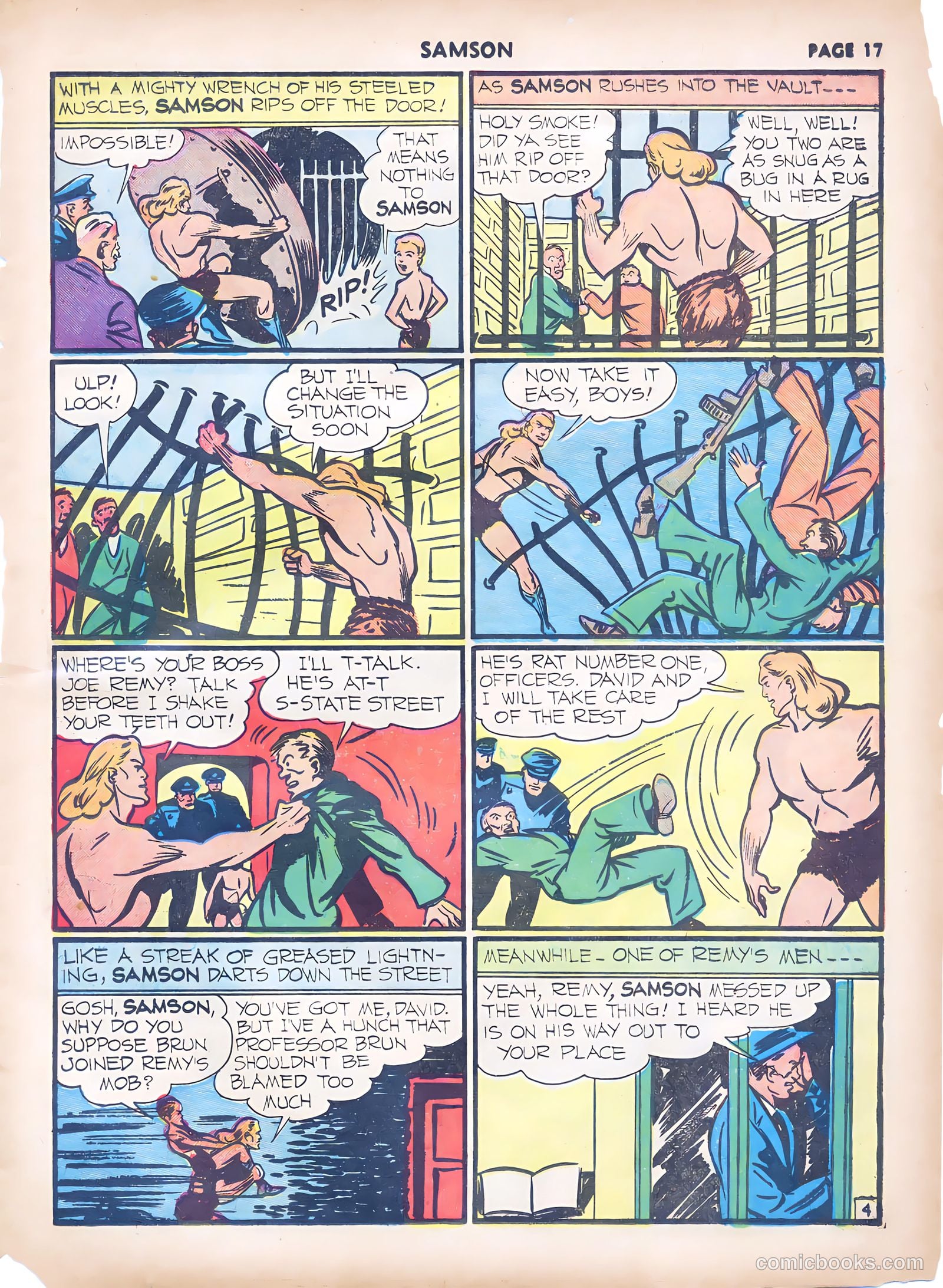 Samson #4 (1941) — page 19 of 67