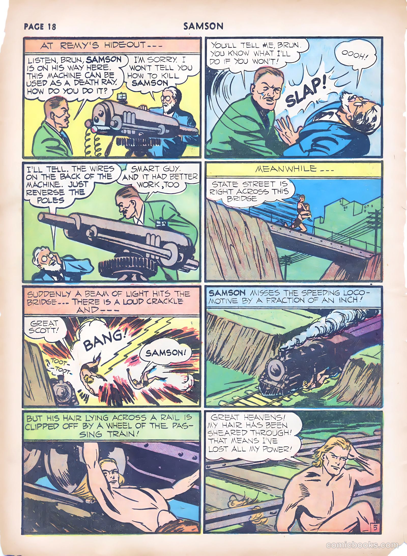 Samson #4 (1941) — page 20 of 67