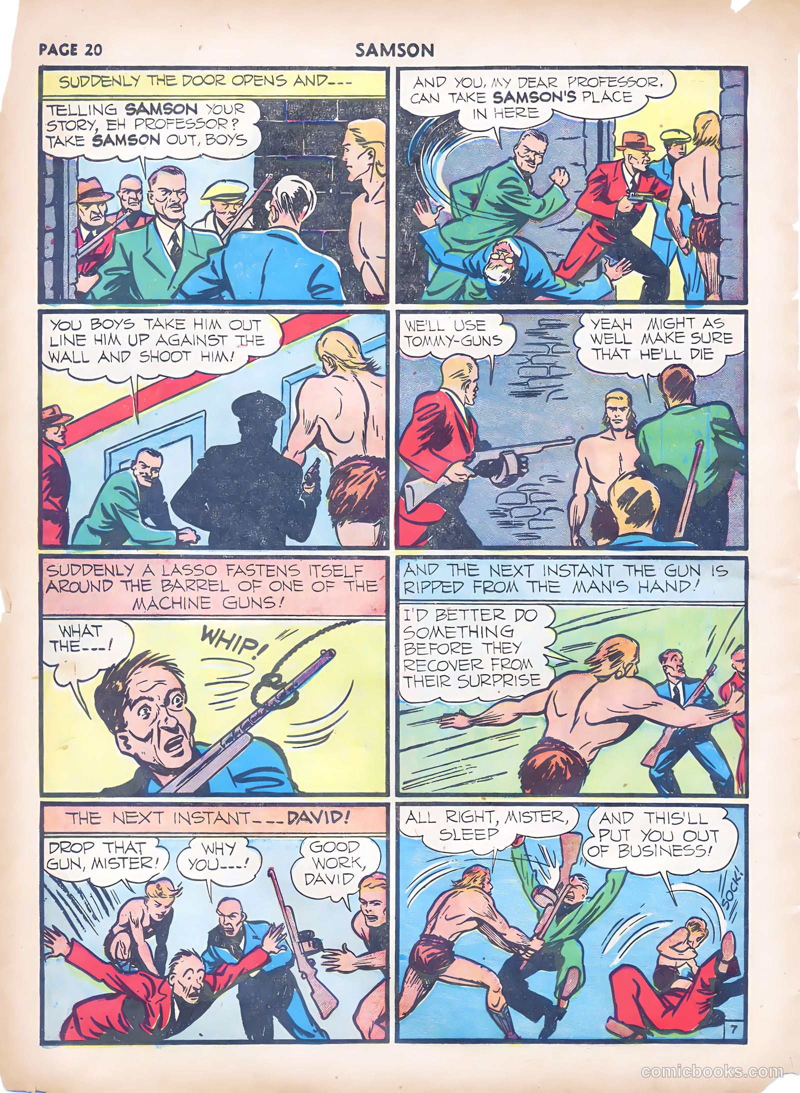 Samson #4 (1941) — page 22 of 67