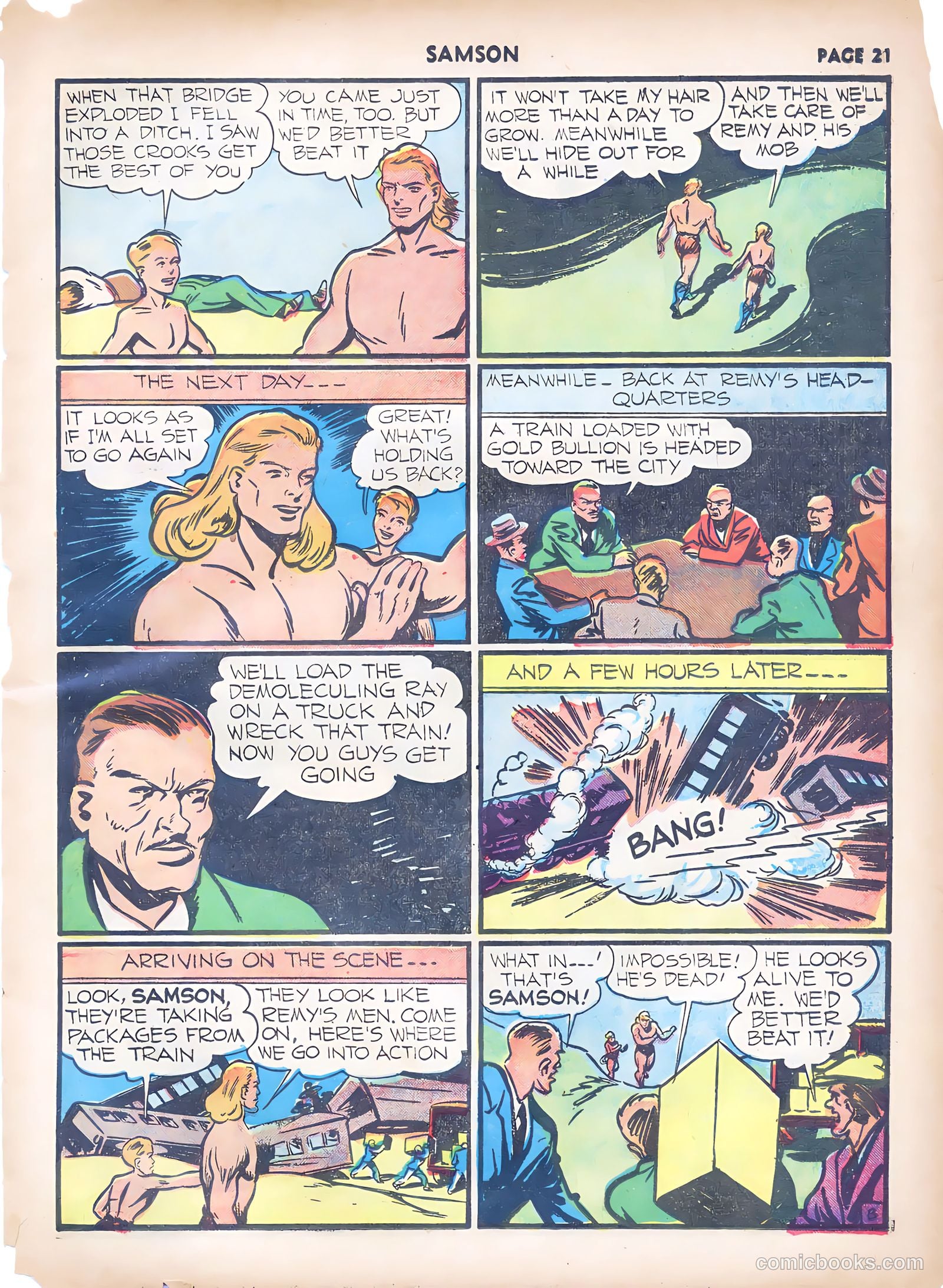 Samson #4 (1941) — page 23 of 67