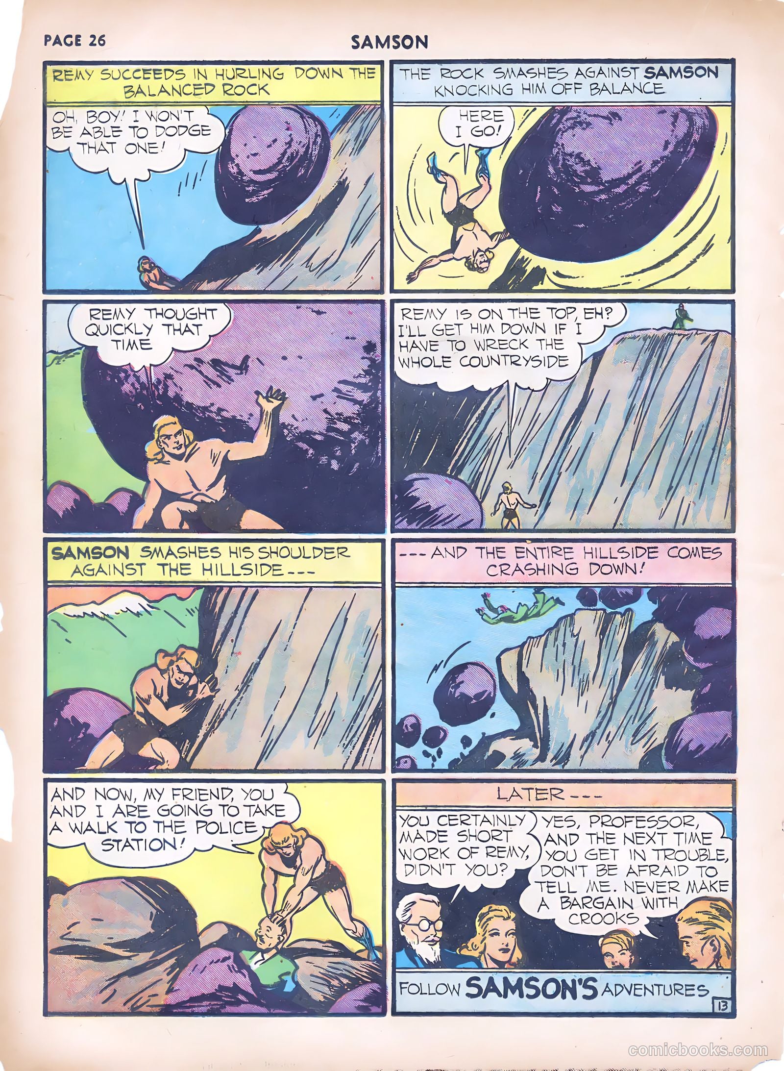 Samson #4 (1941) — page 28 of 67