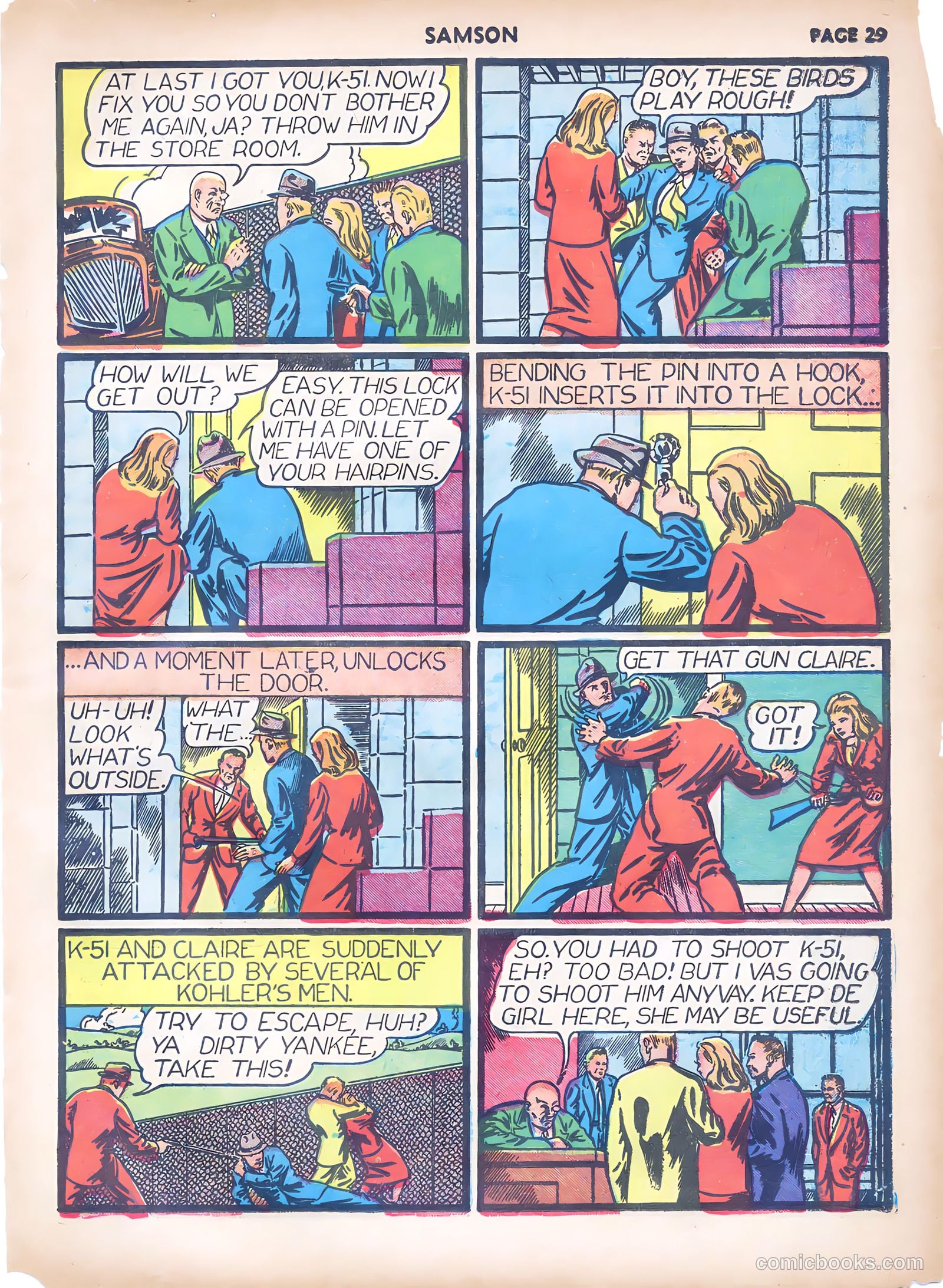 Samson #4 (1941) — page 31 of 67