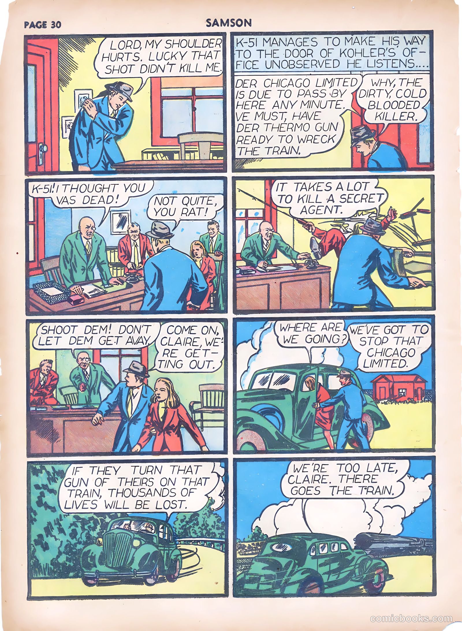 Samson #4 (1941) — page 32 of 67