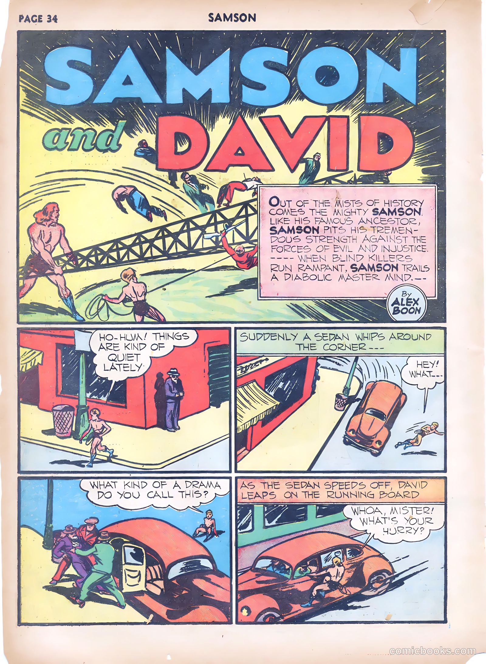 Samson #4 (1941) — page 35 of 67