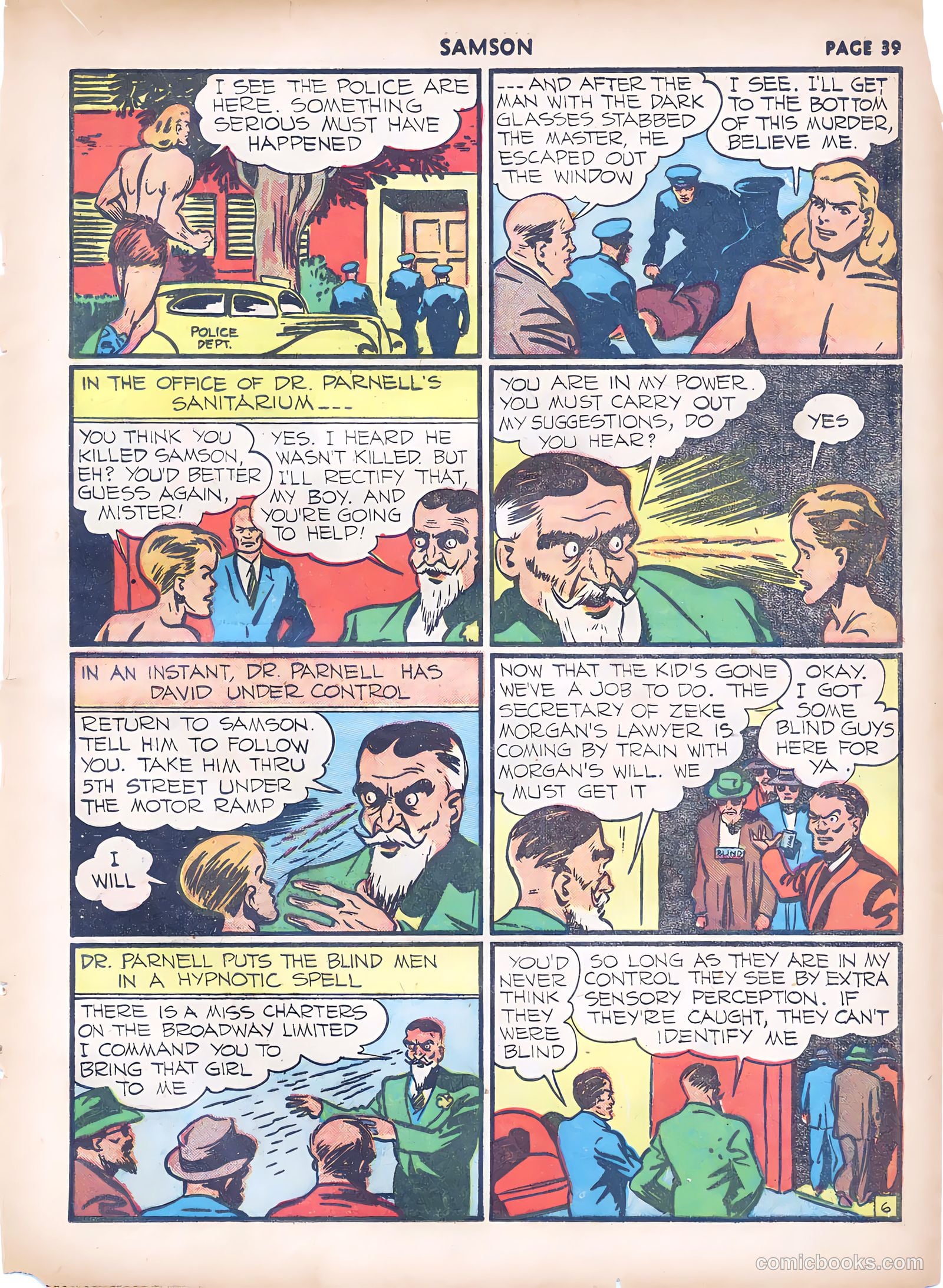 Samson #4 (1941) — page 40 of 67