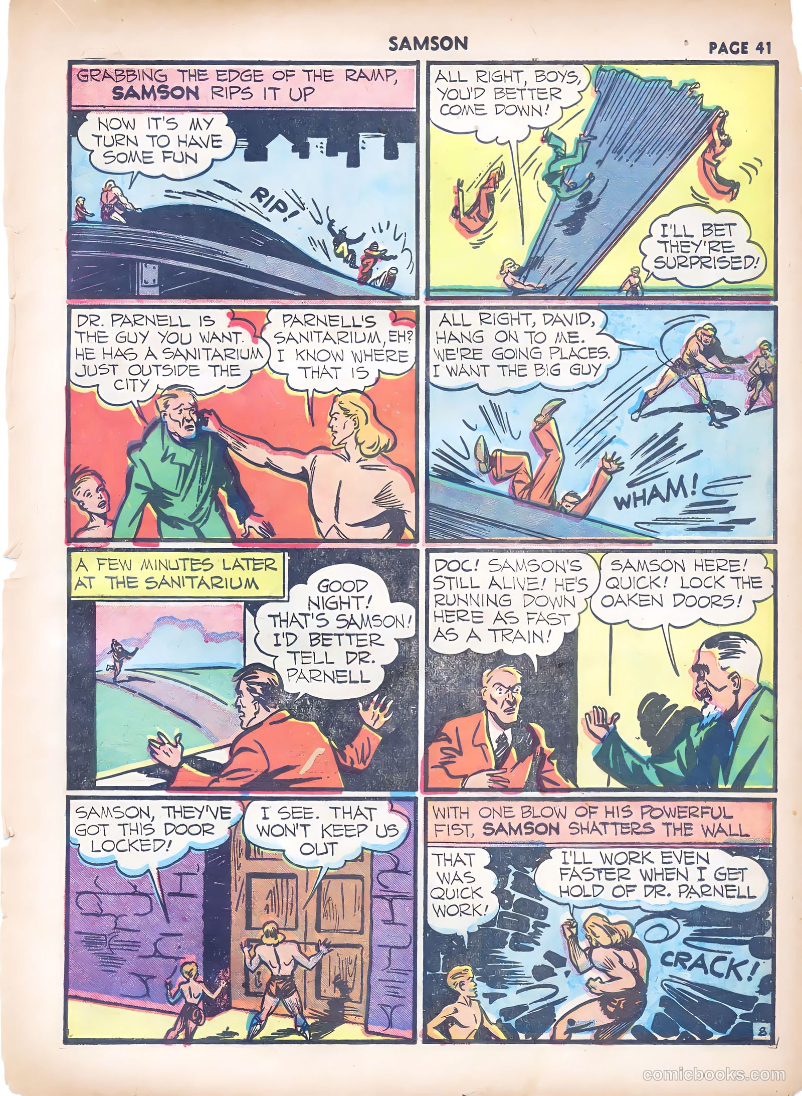 Samson #4 (1941) — page 42 of 67