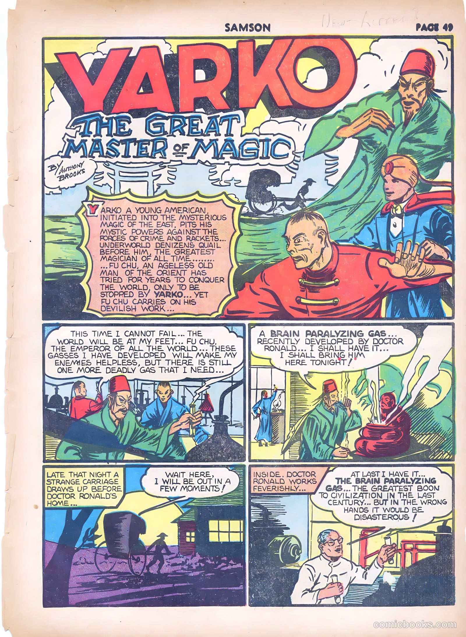 Samson #4 (1941) — page 50 of 67