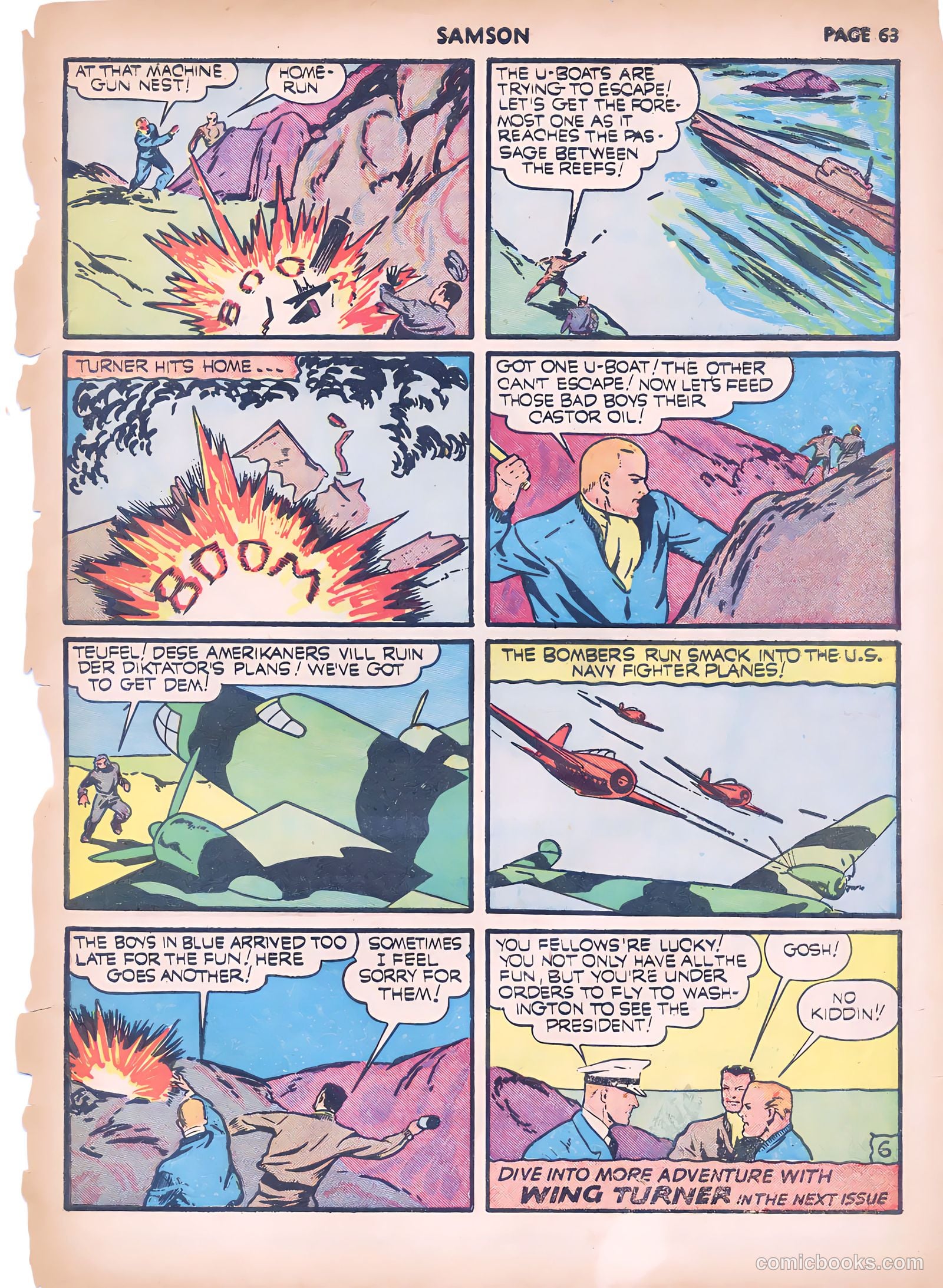 Samson #4 (1941) — page 64 of 67