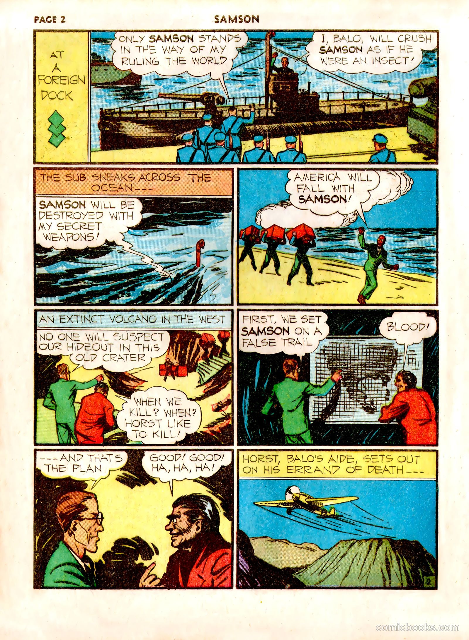 Samson #5 (1941) — page 4 of 67