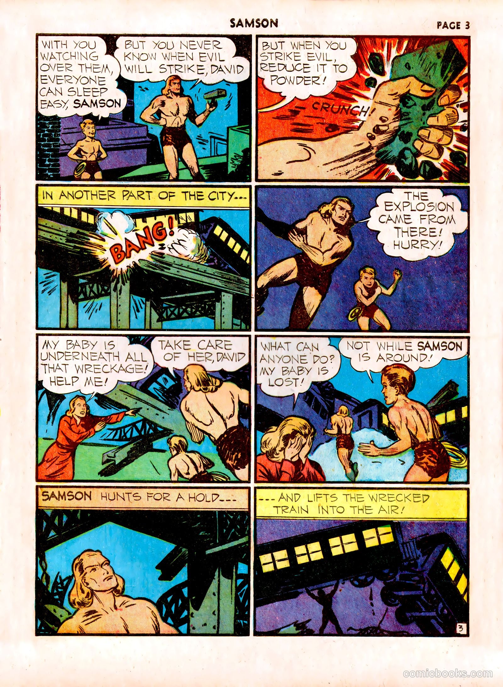 Samson #5 (1941) — page 5 of 67