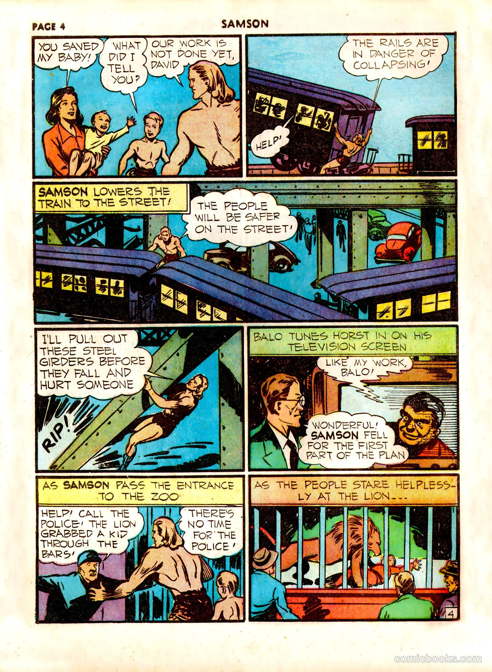 Samson #5 (1941) — page 6 of 67