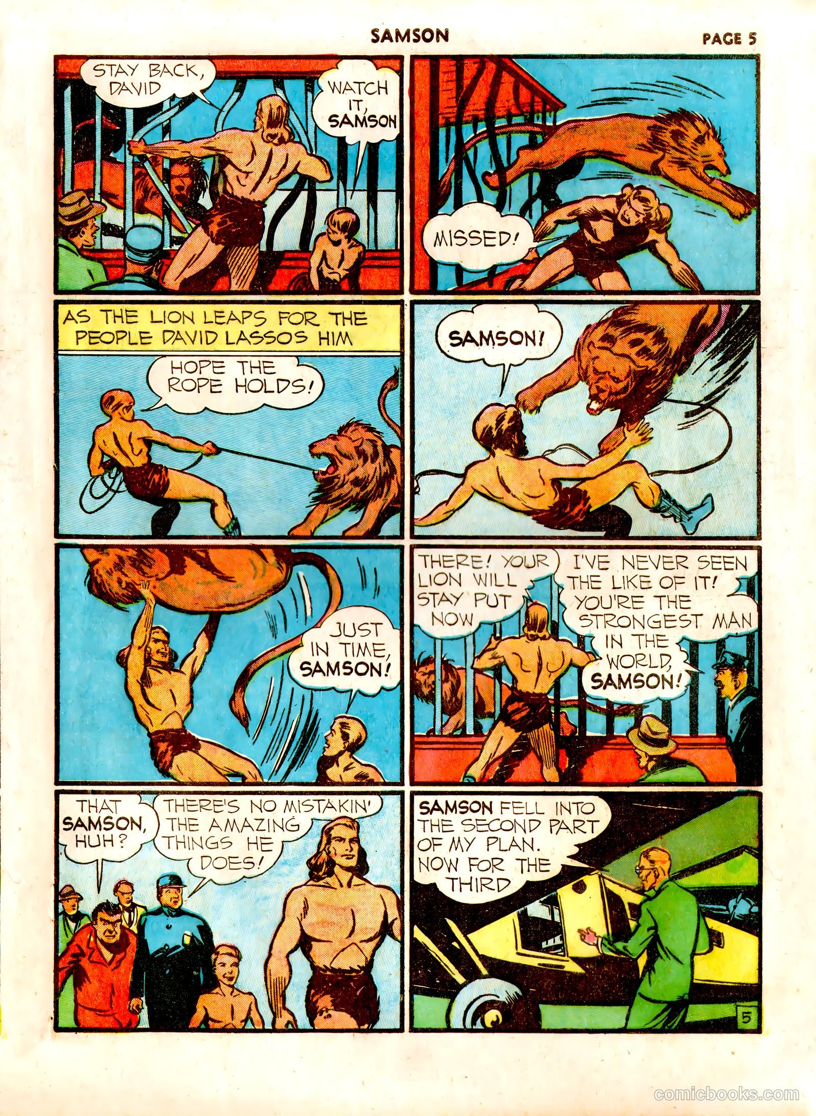 Samson #5 (1941) — page 7 of 67