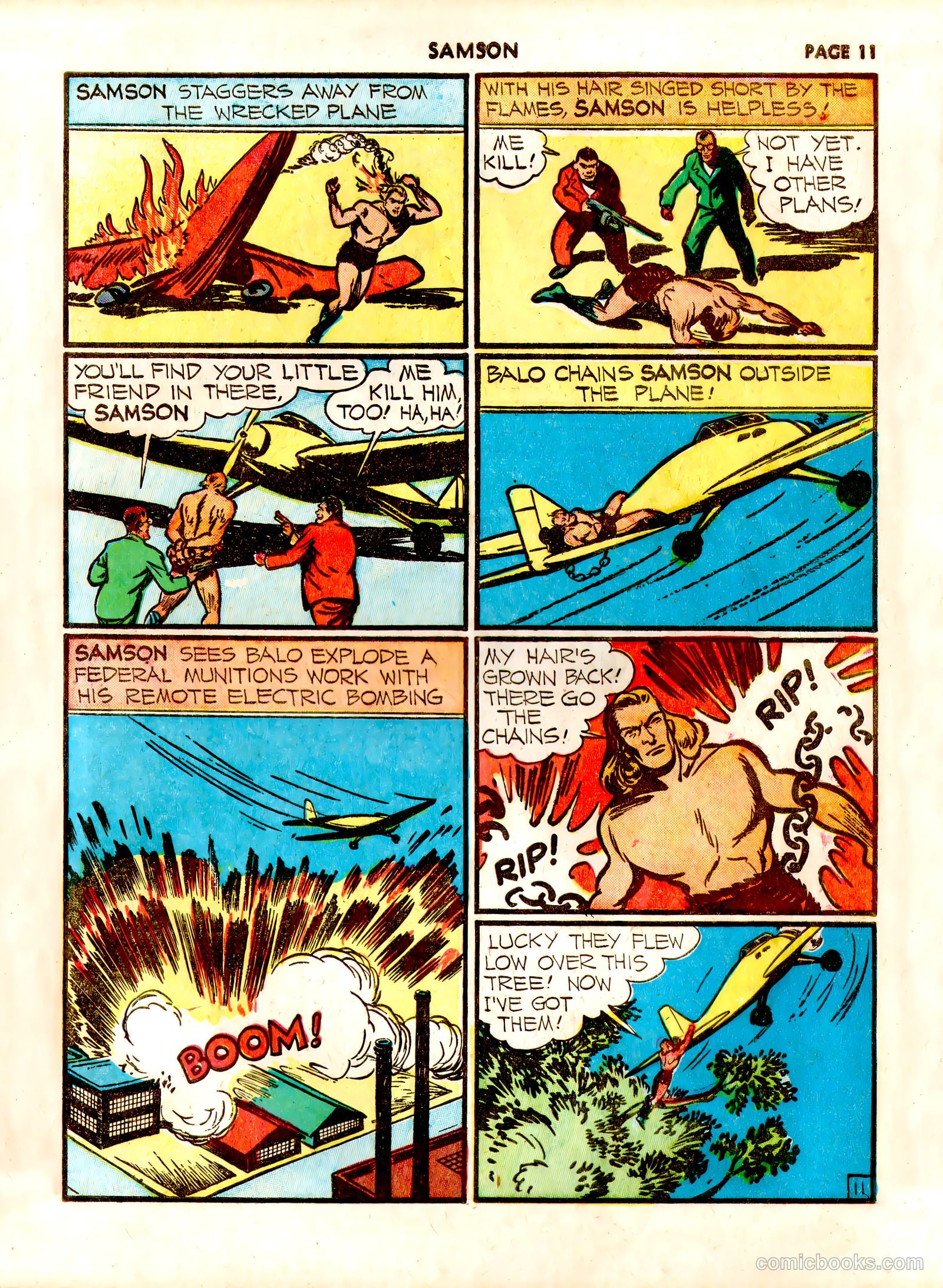 Samson #5 (1941) — page 13 of 67