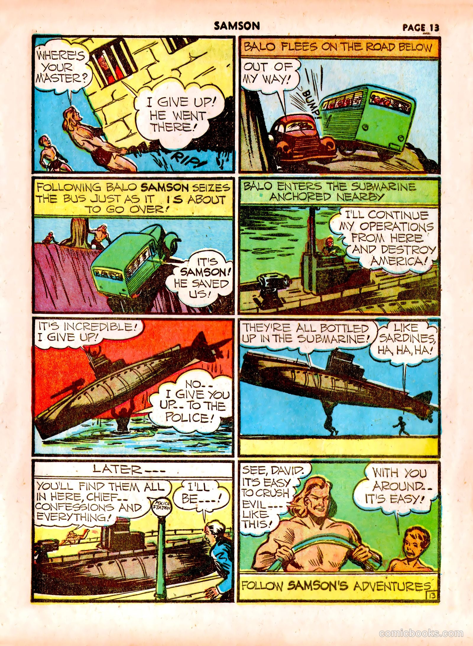 Samson #5 (1941) — page 15 of 67