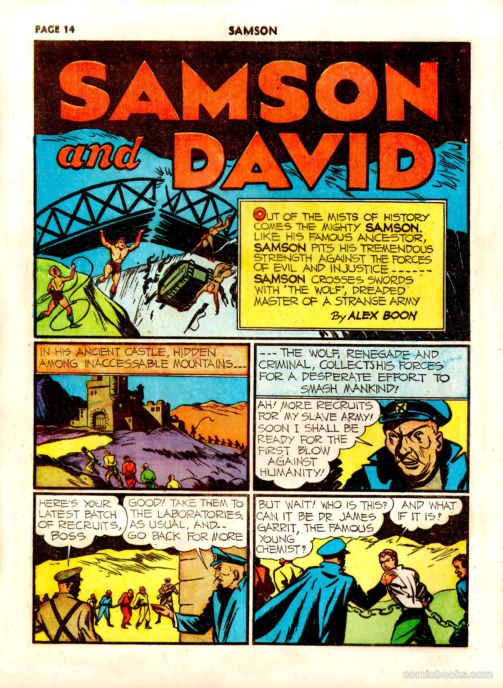 Samson #5 (1941) — page 16 of 67