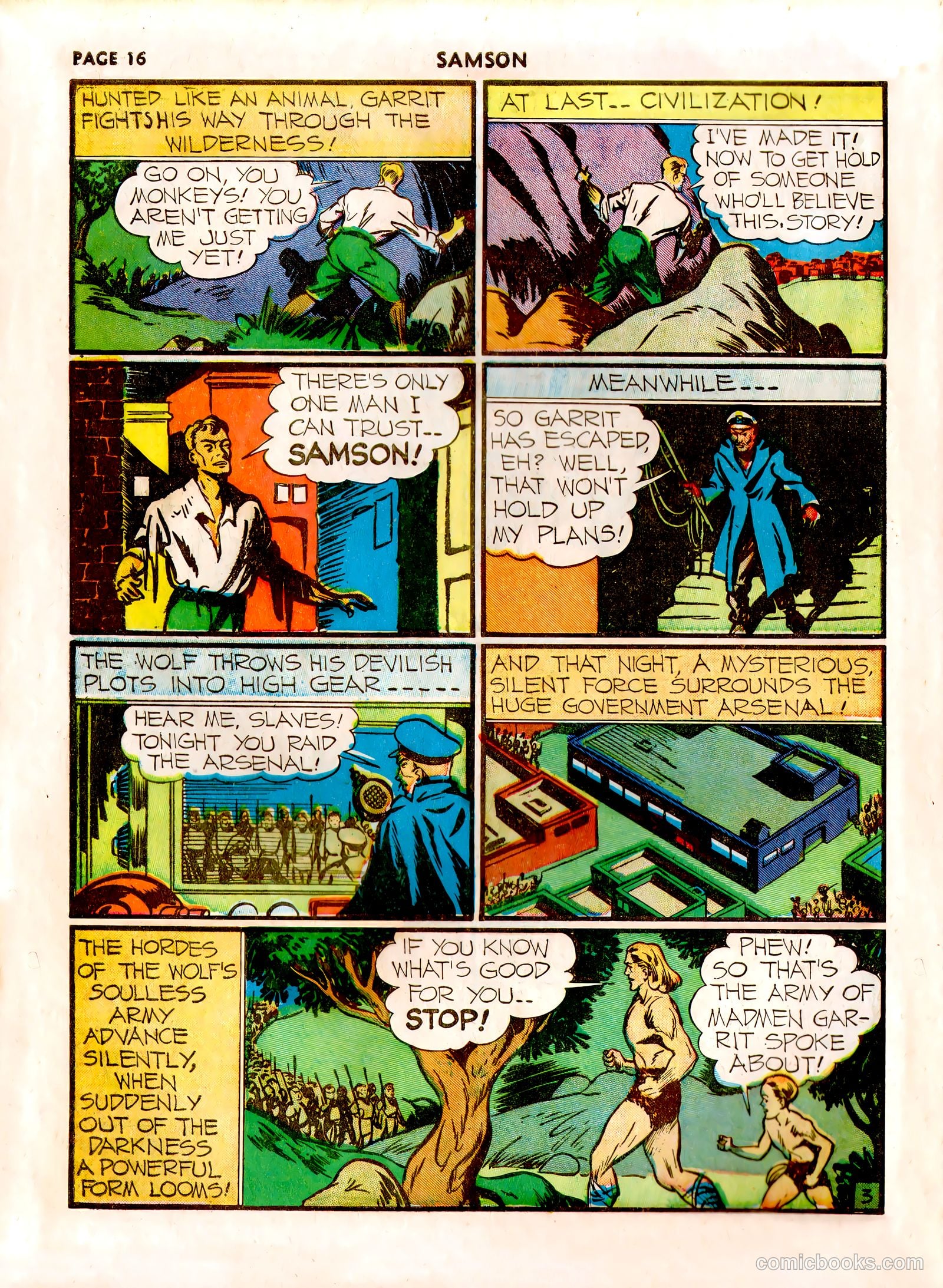 Samson #5 (1941) — page 18 of 67