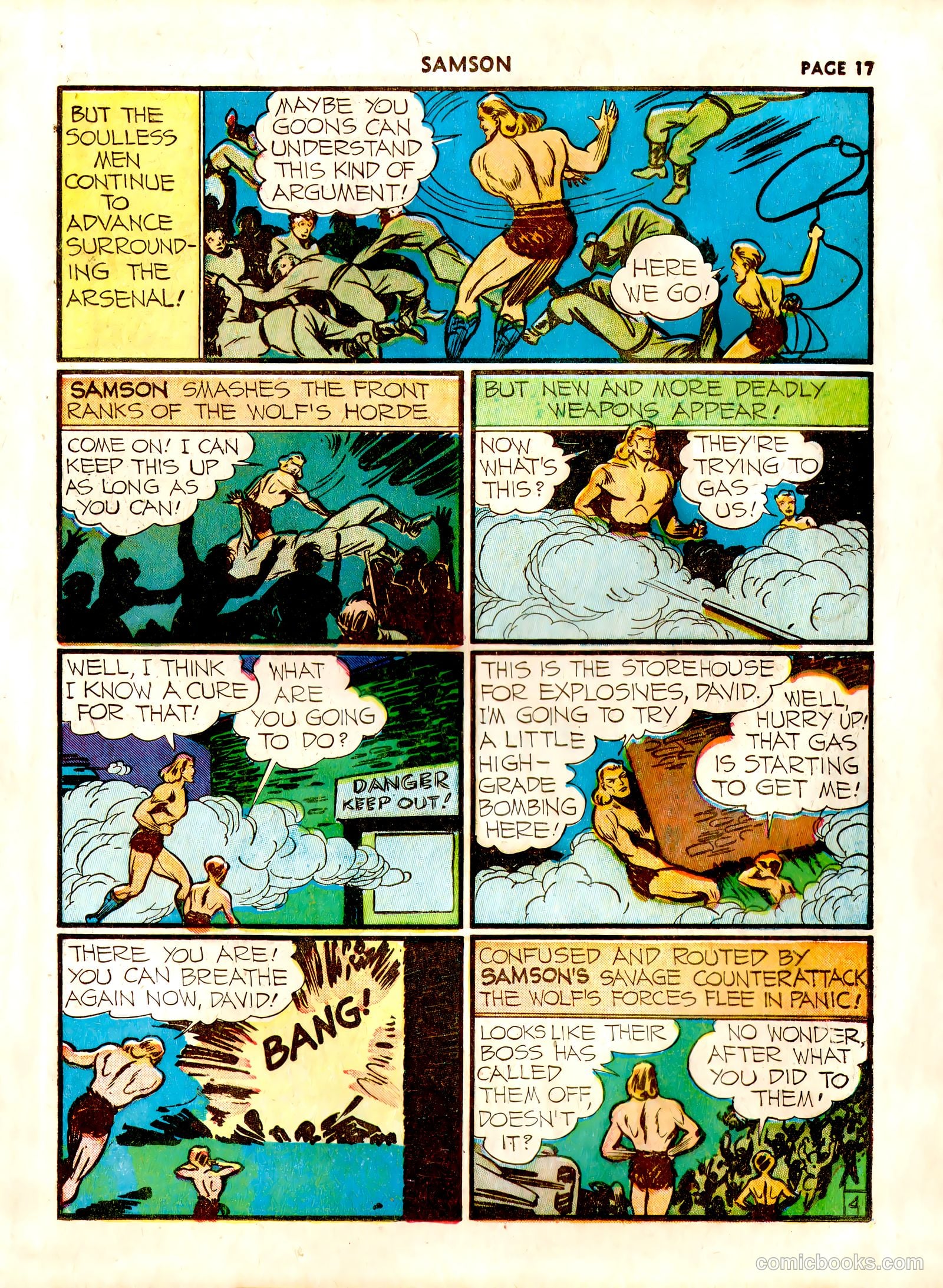 Samson #5 (1941) — page 19 of 67