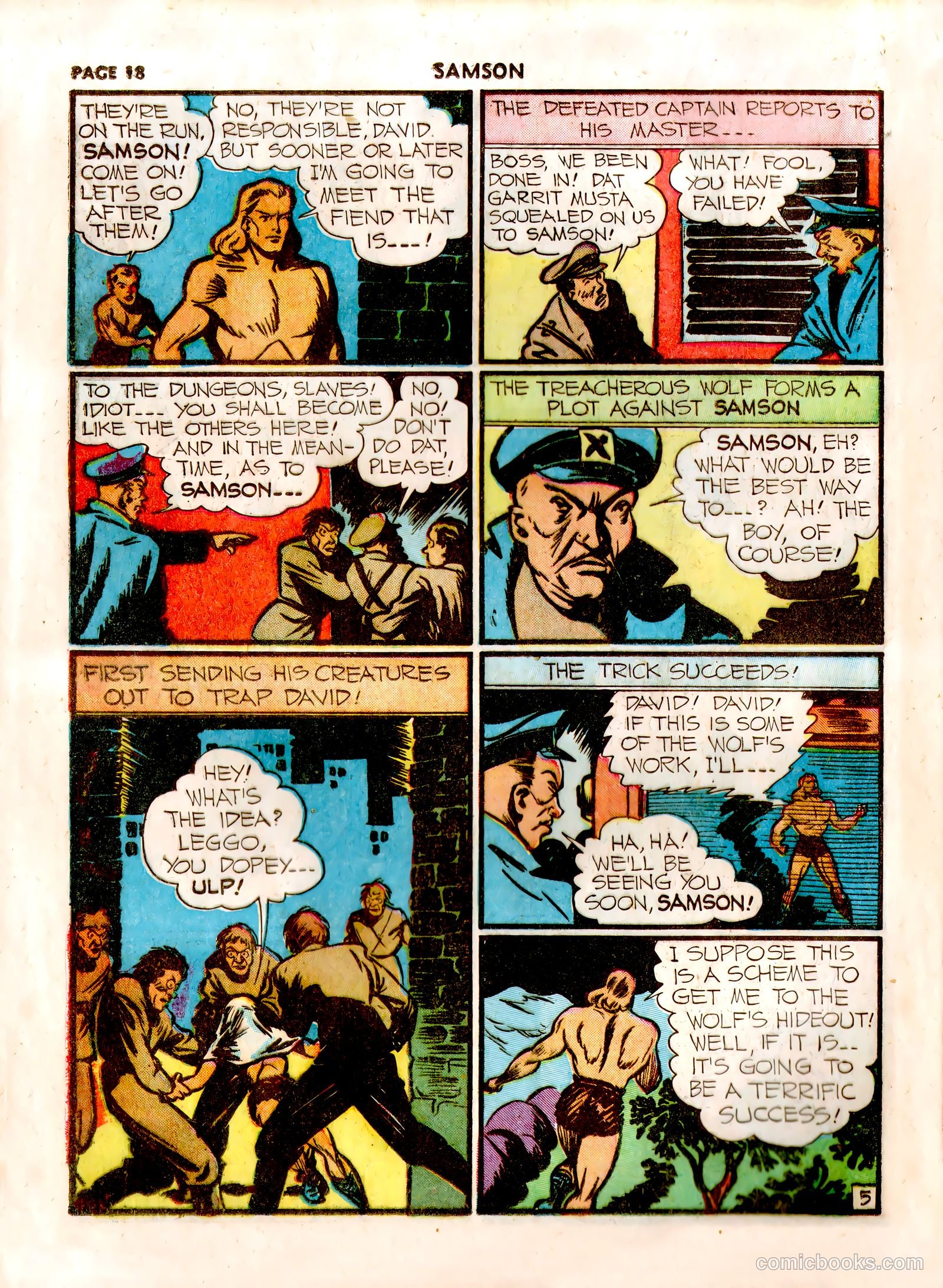 Samson #5 (1941) — page 20 of 67