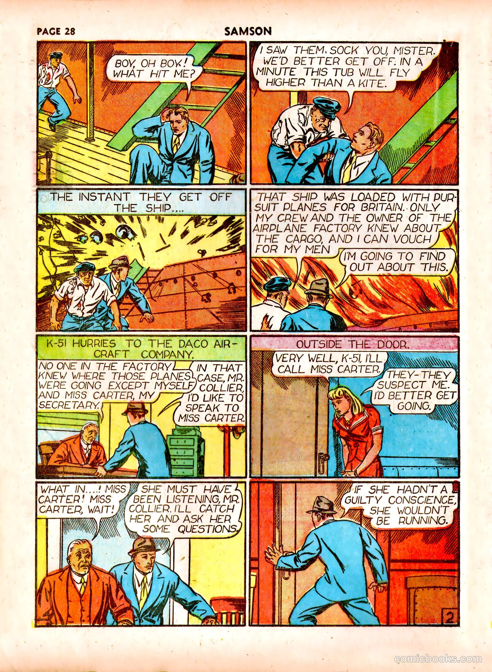 Samson #5 (1941) — page 30 of 67