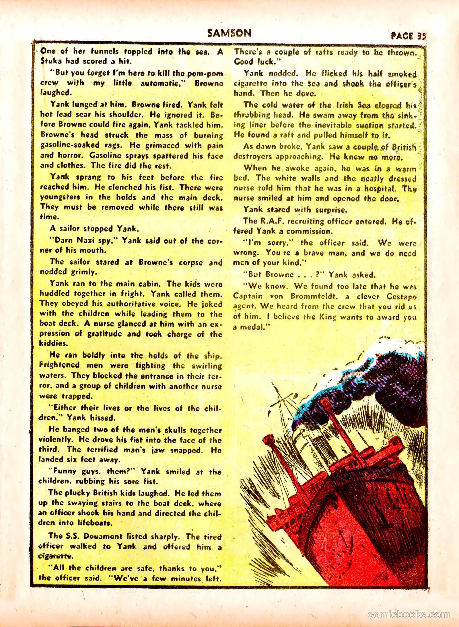 Samson #5 (1941) — page 36 of 67