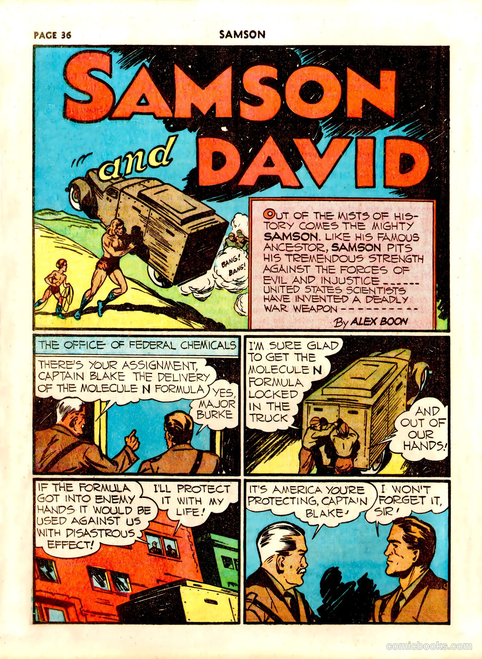 Samson #5 (1941) — page 37 of 67